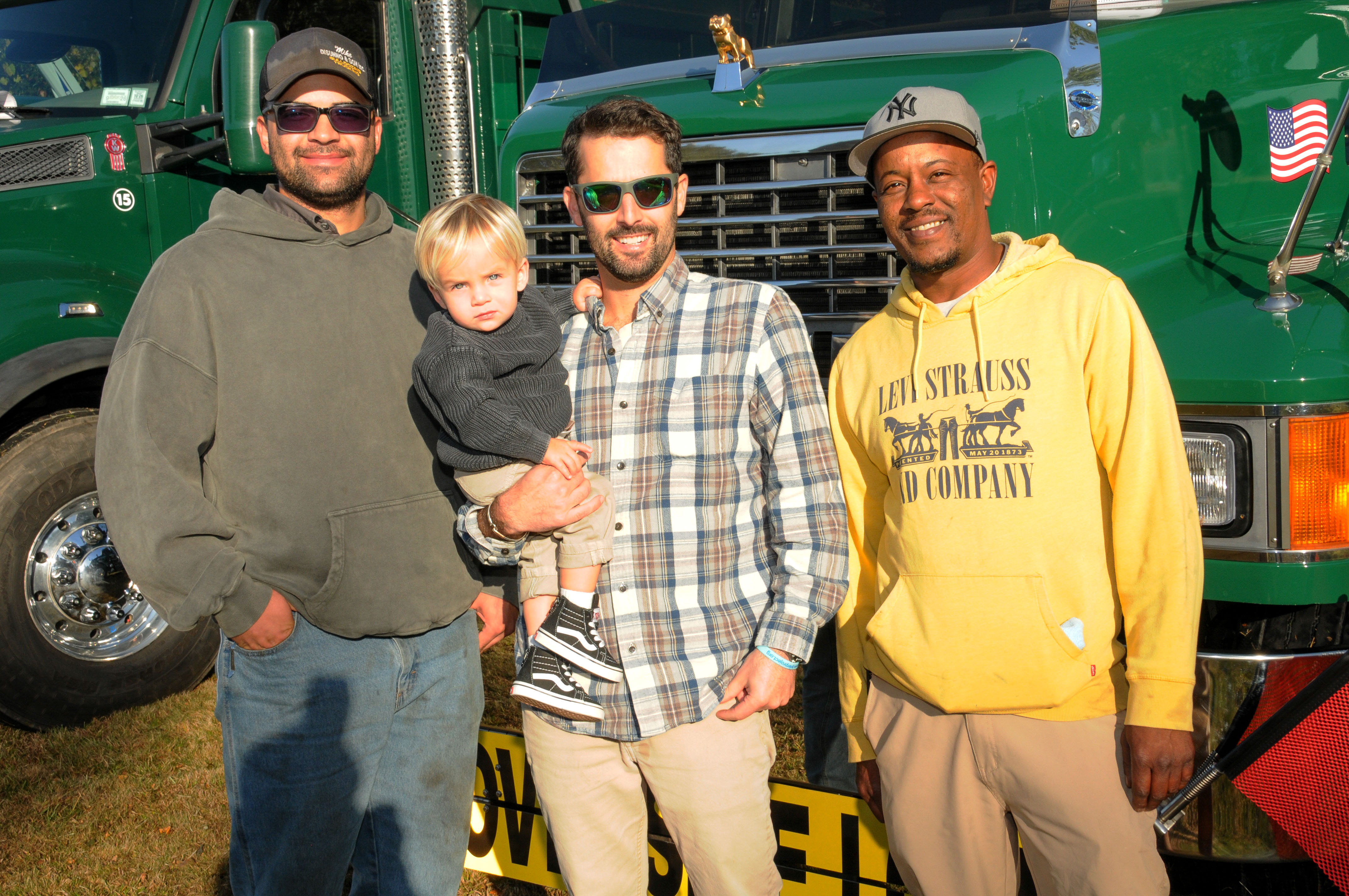 Elian Abreu, Bo Mason and Brett Bistrian, Jamalia Hayes