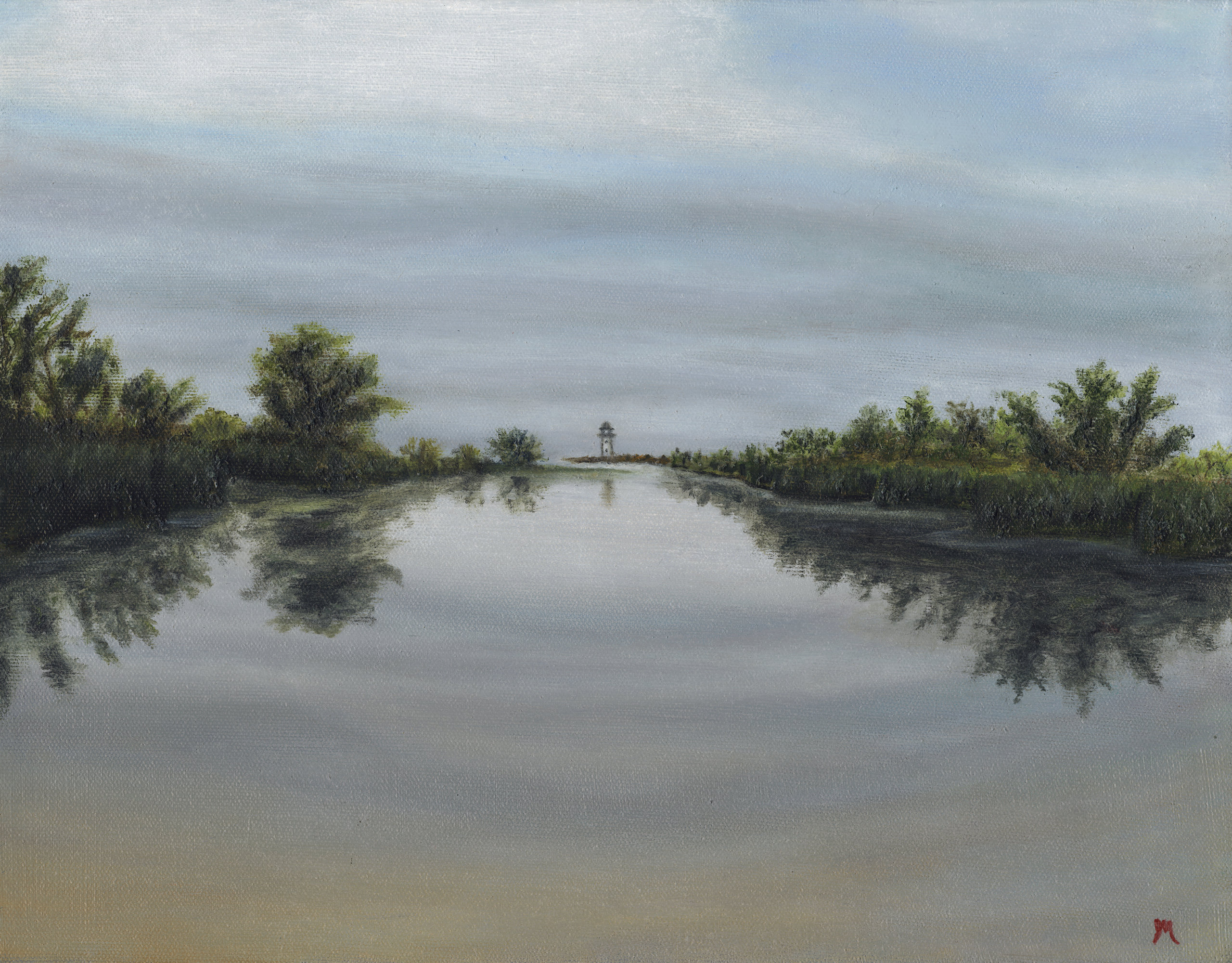 "Estuary to Hampton Bay" by John Melillo
