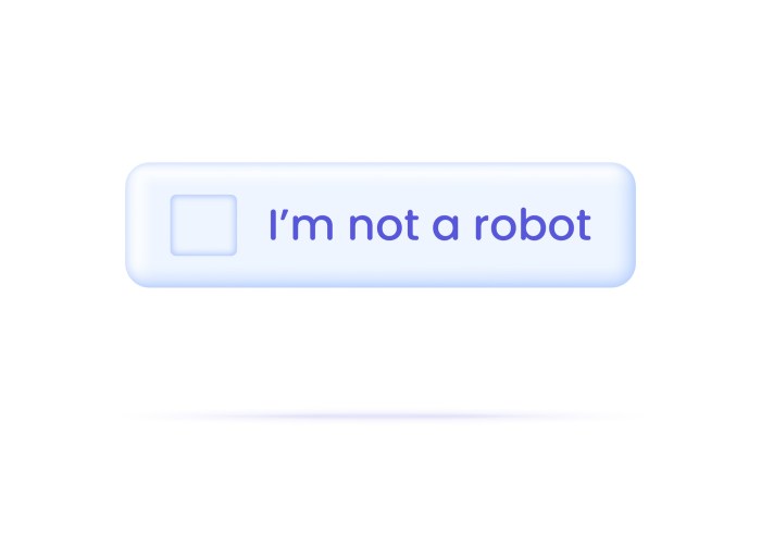 Never click the "I Am Not A Robot" box on your smartphones