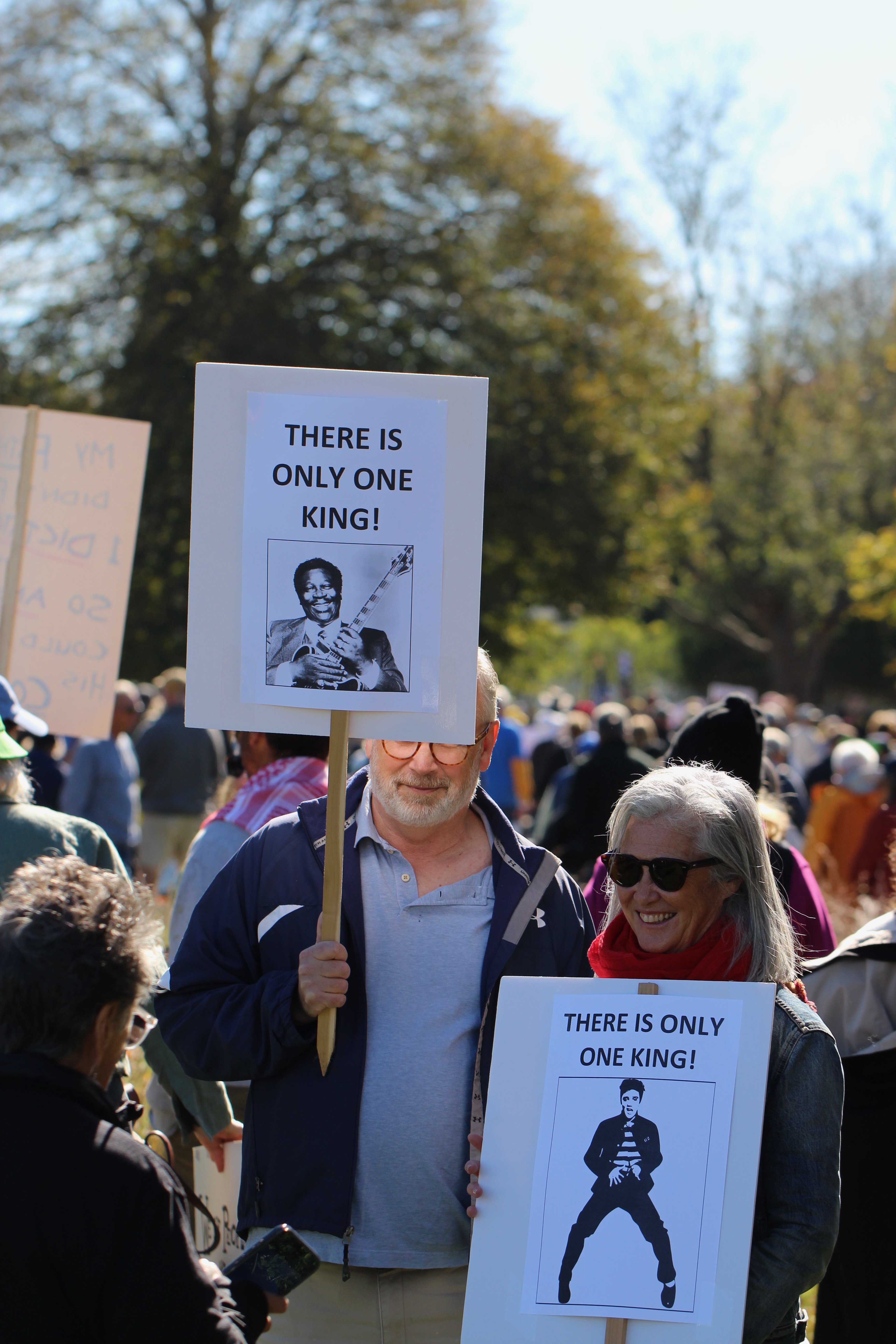 October 18, 2025 No Kings protest in East Hampton