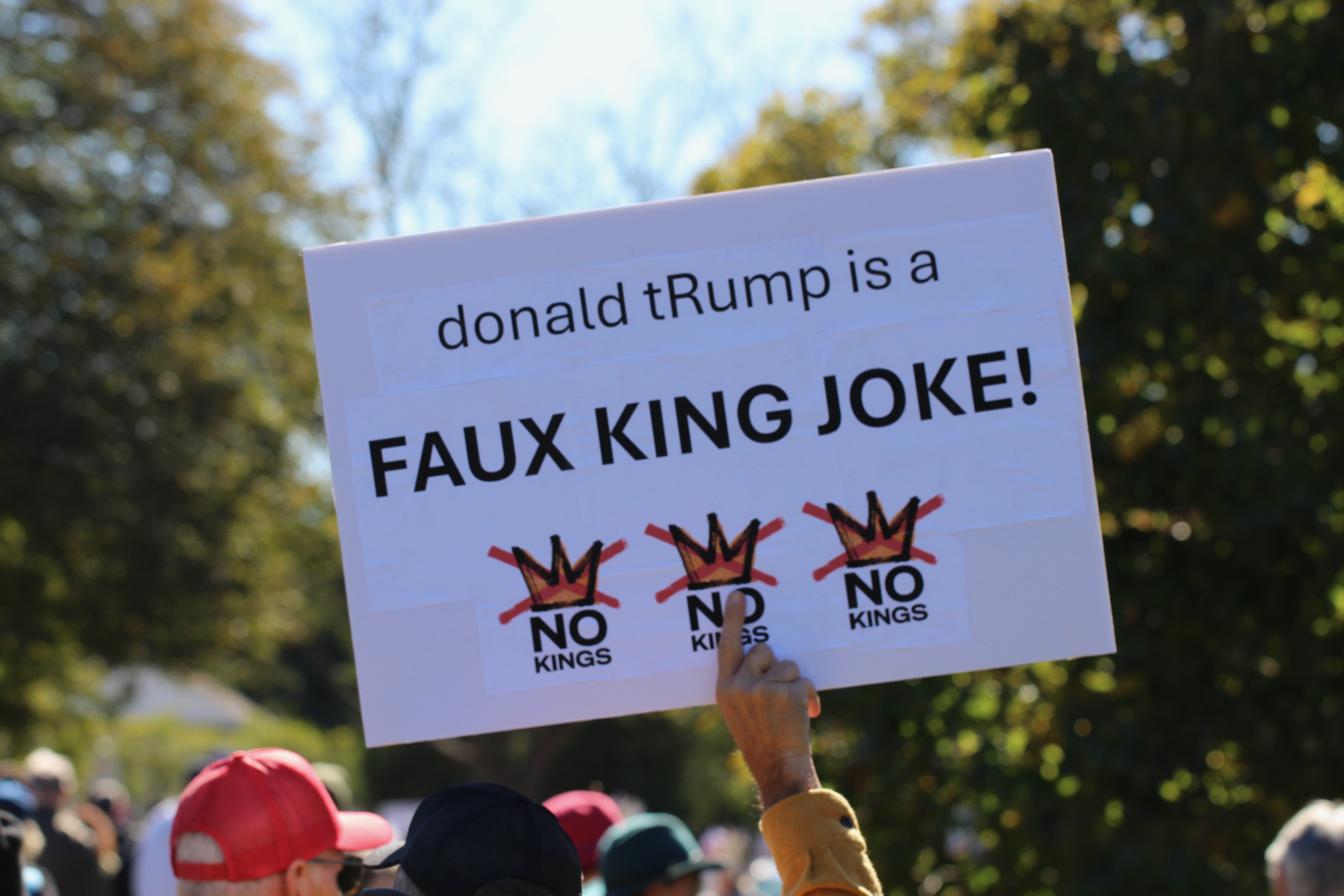 October 18, 2025 No Kings protest in East Hampton