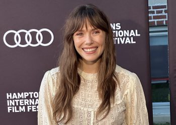 Elizabeth Olsen at the Hamptons International Film Festival 2025 HIFF