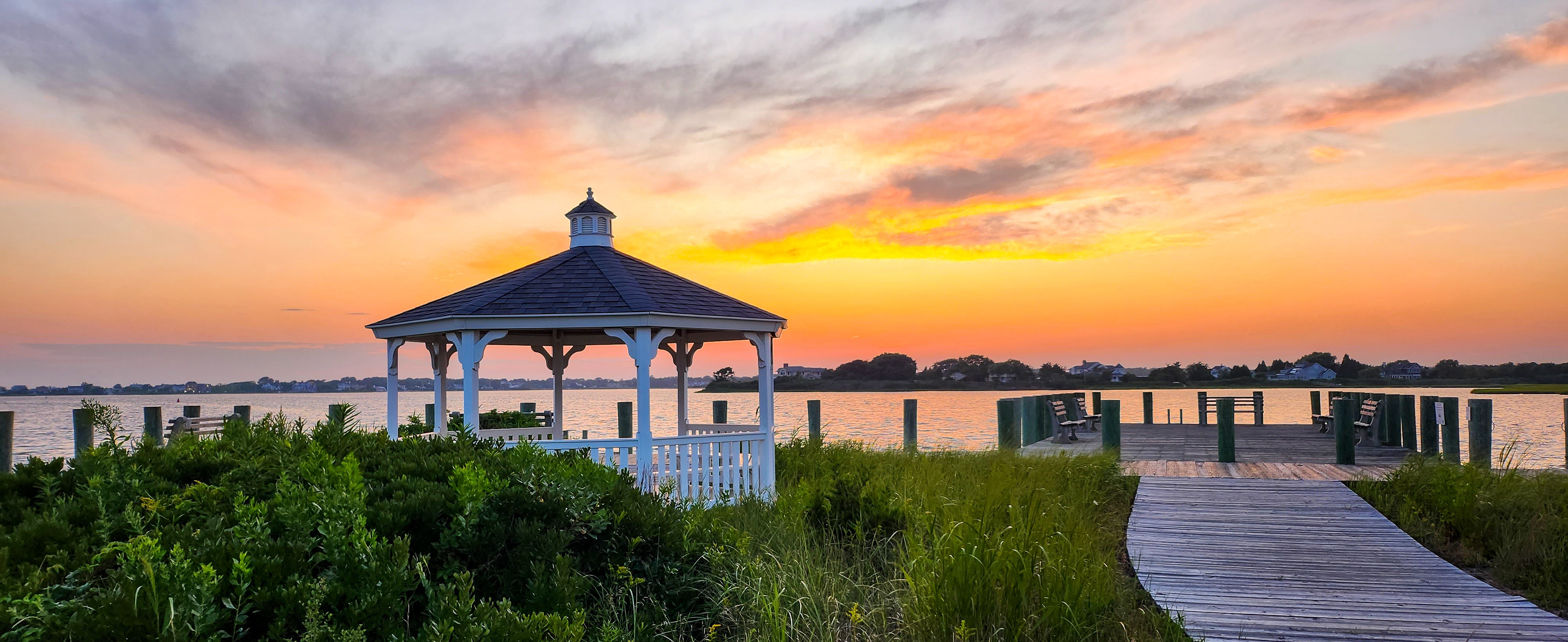 Quogue Dock Sunset