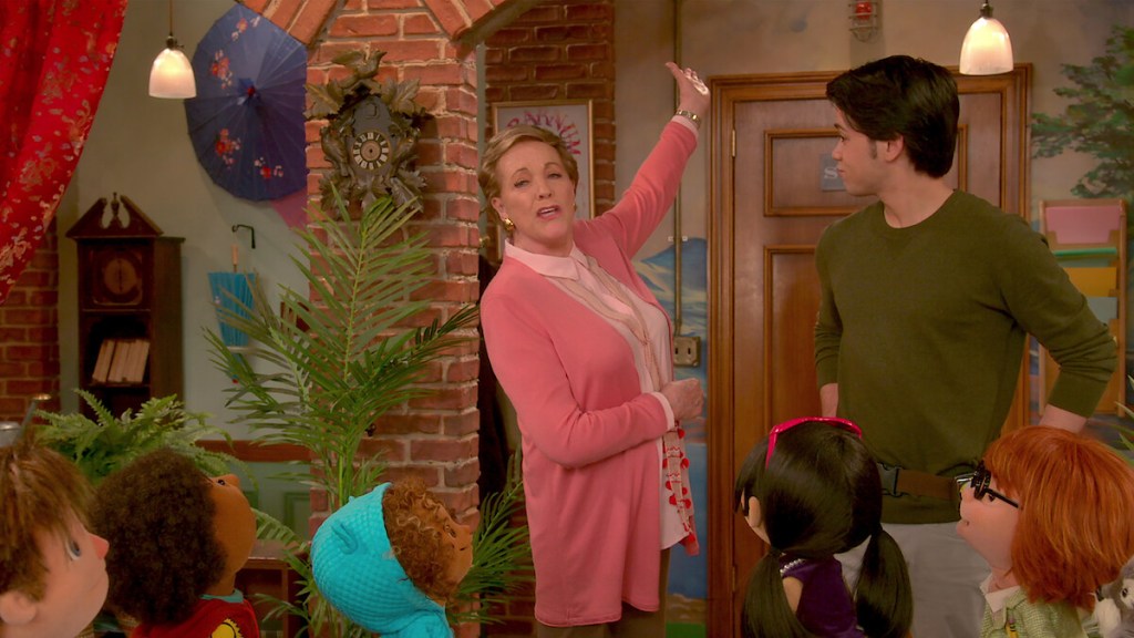 Julie Andrews in Julie's Greenroom on Netflix