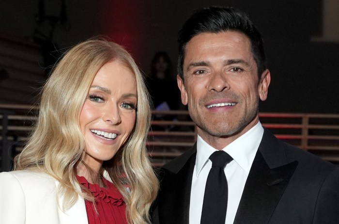 Kelly Ripa and Mark Consuelos at the Time 100 Gala 2024