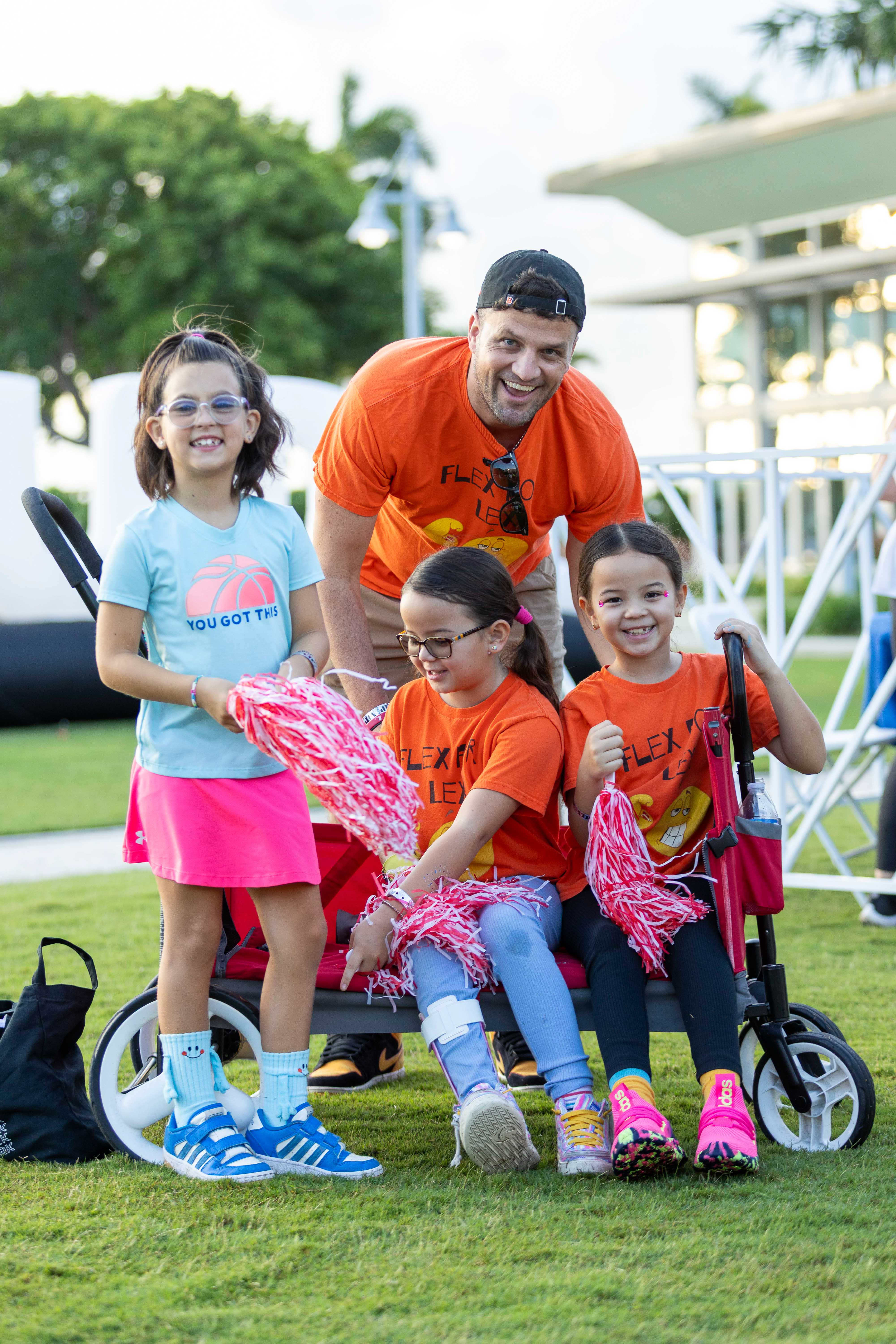Local family Preparing for the Race