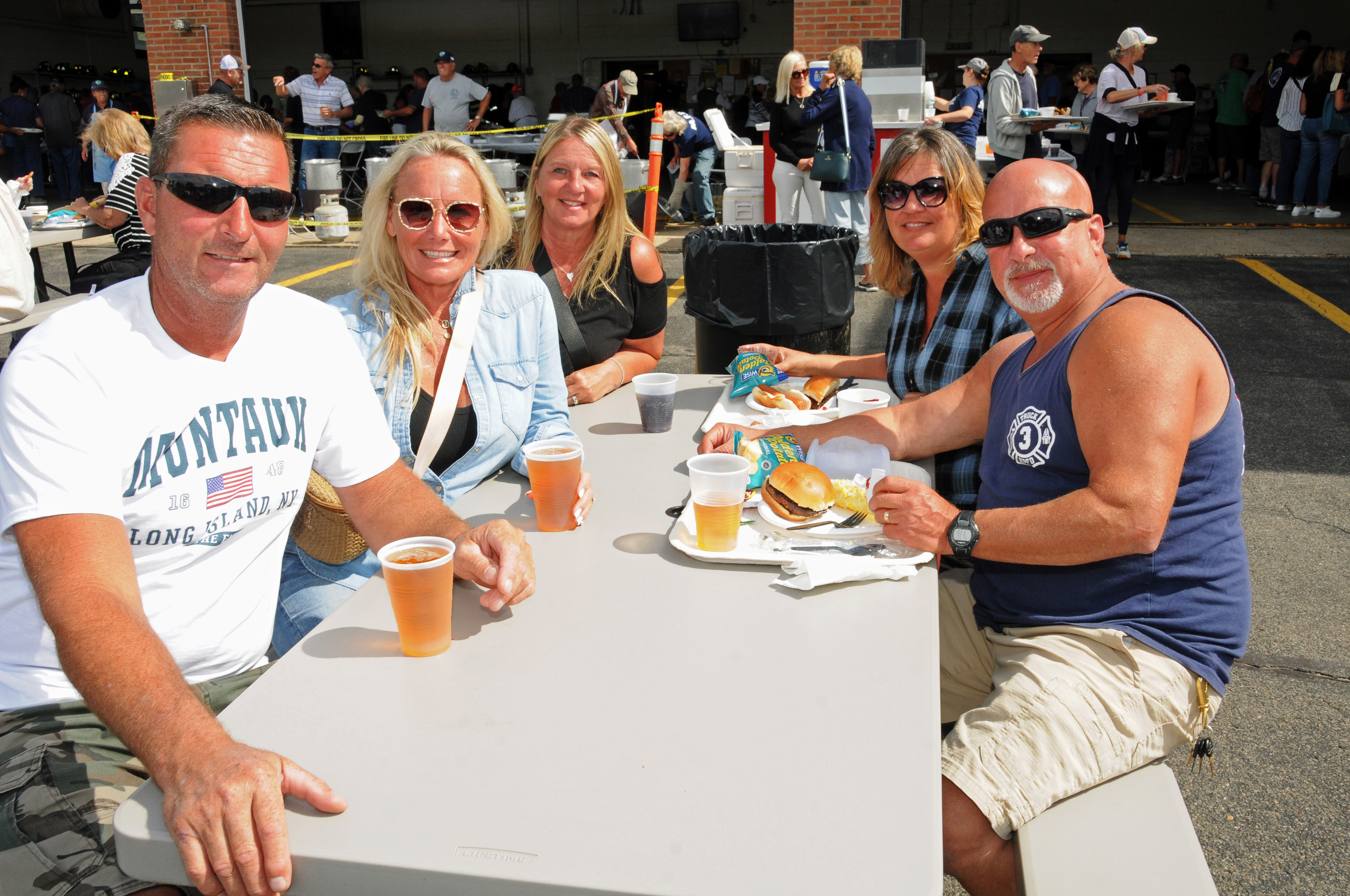 Owen and Jen Baldwin, Sue Crowley, Tammy and Chris Harbourne
