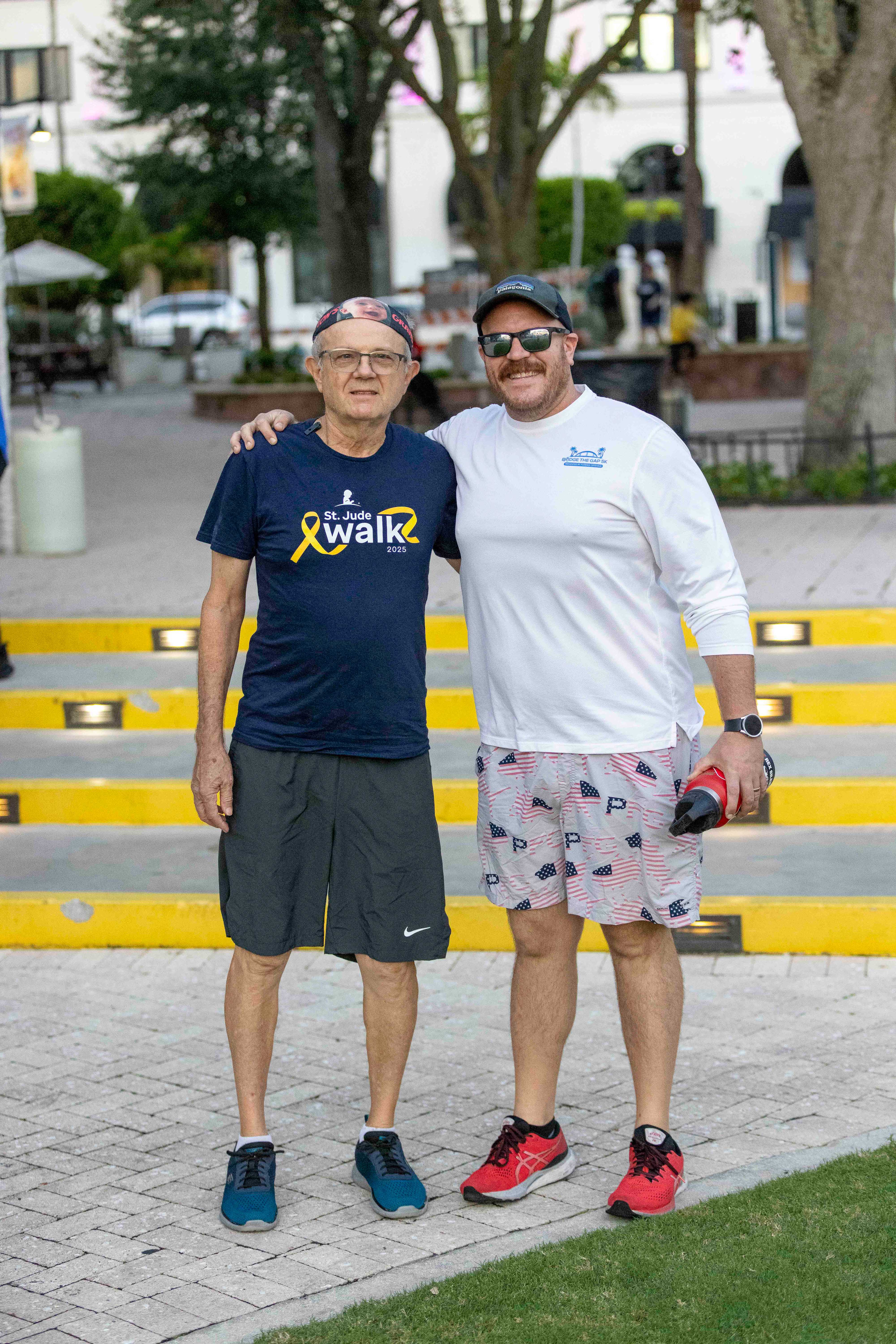 Participants Smiling at the Race