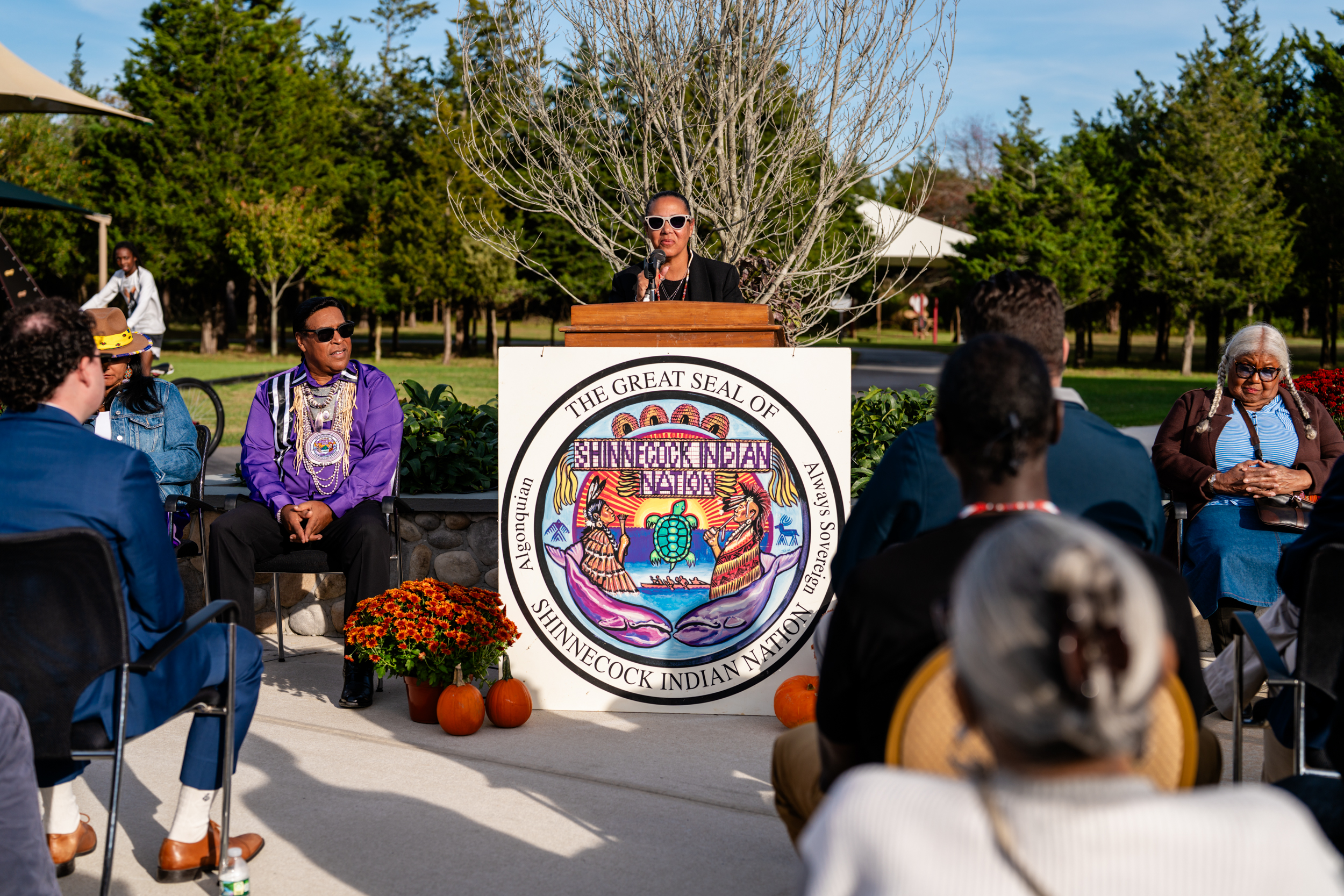 Shinnecock Chairwoman Lisa Goree
