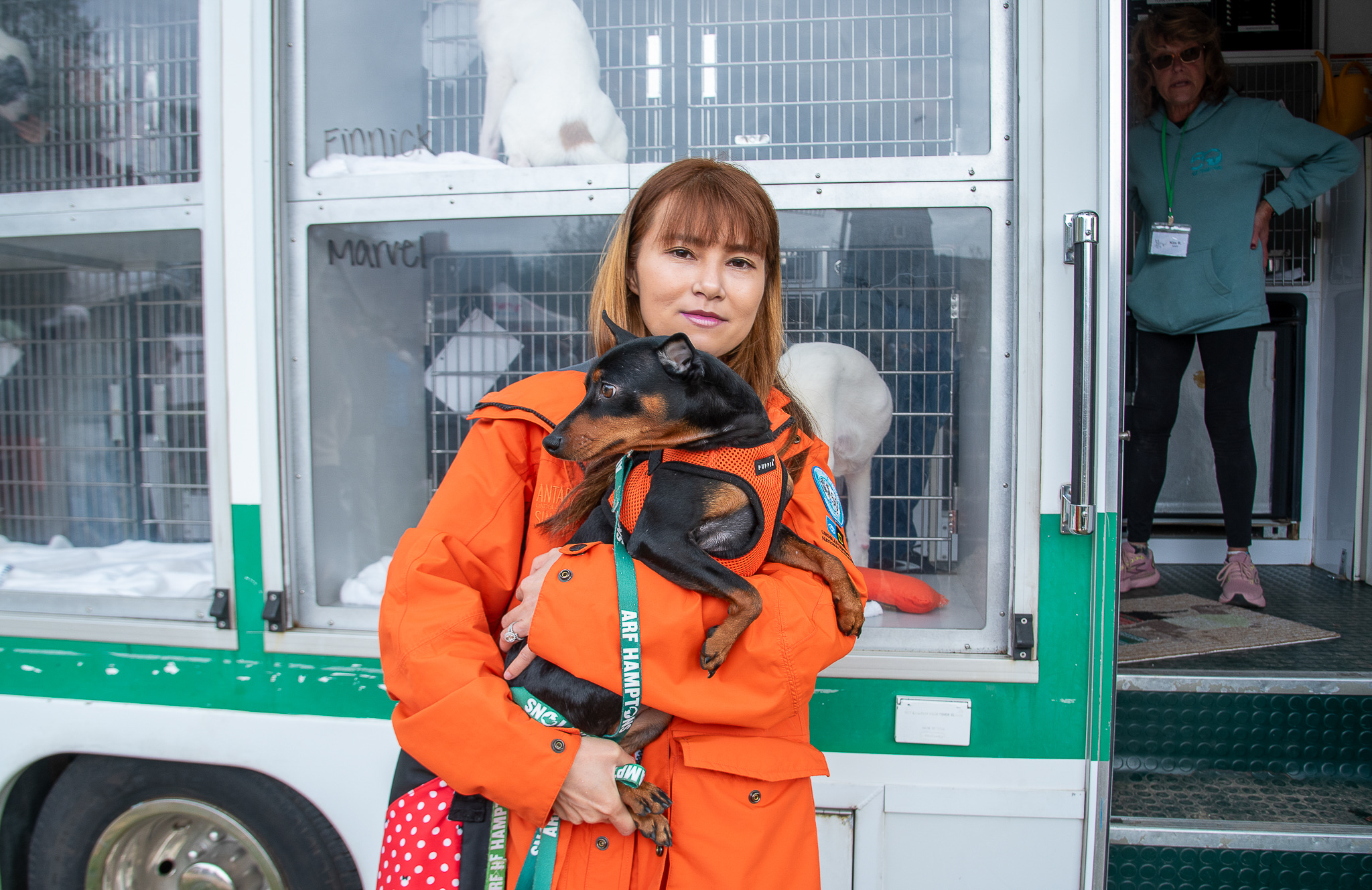 Vivi Zhou and Brownie