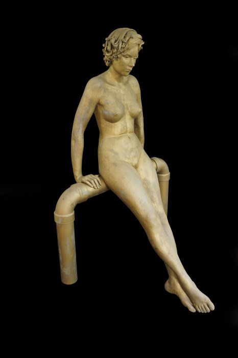 Benjamin Ferencz bust by Yaacov Heller at Reuben Hale.