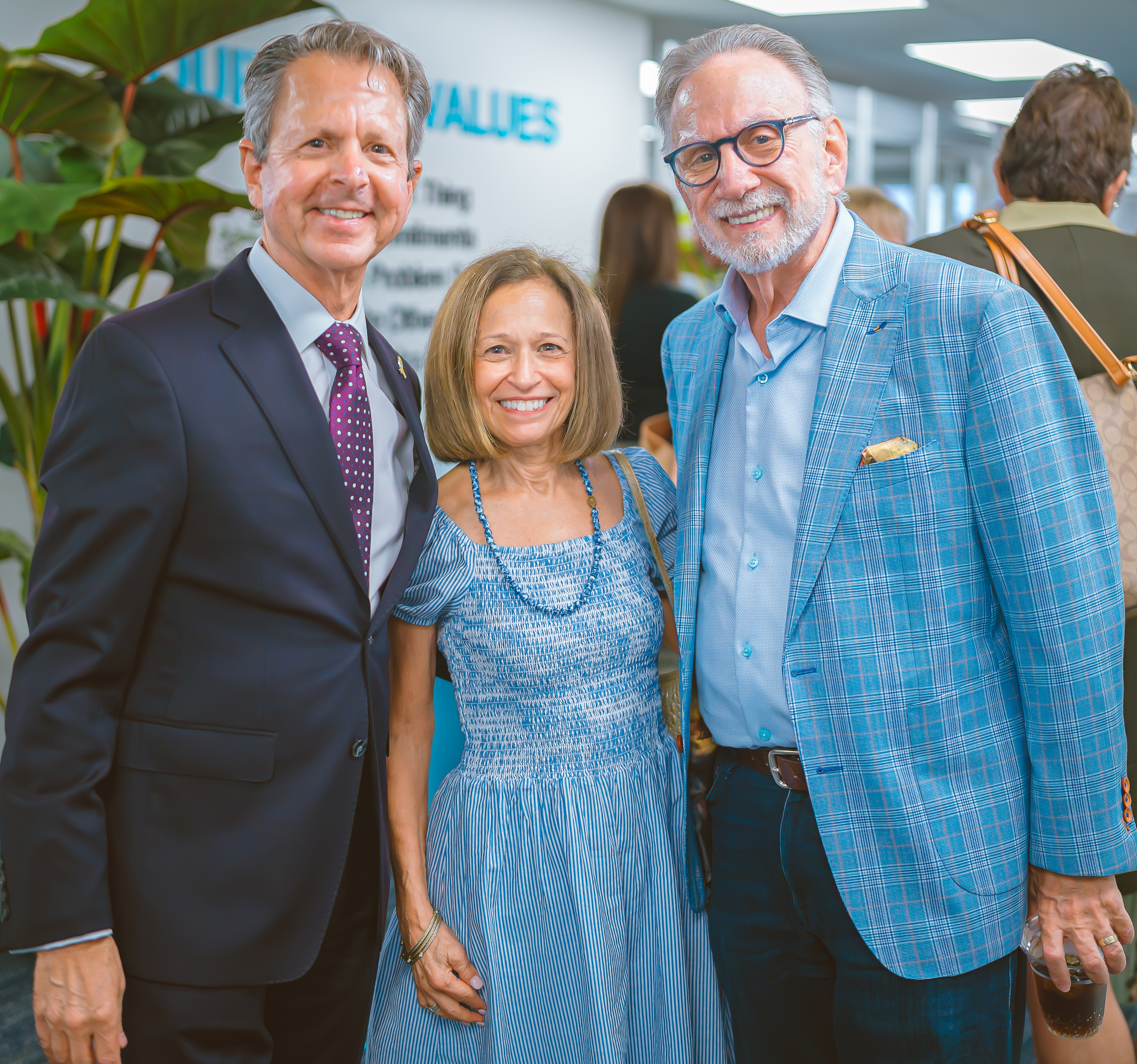 Gregg K. Weiss with Donna and Bob Goldfarb
