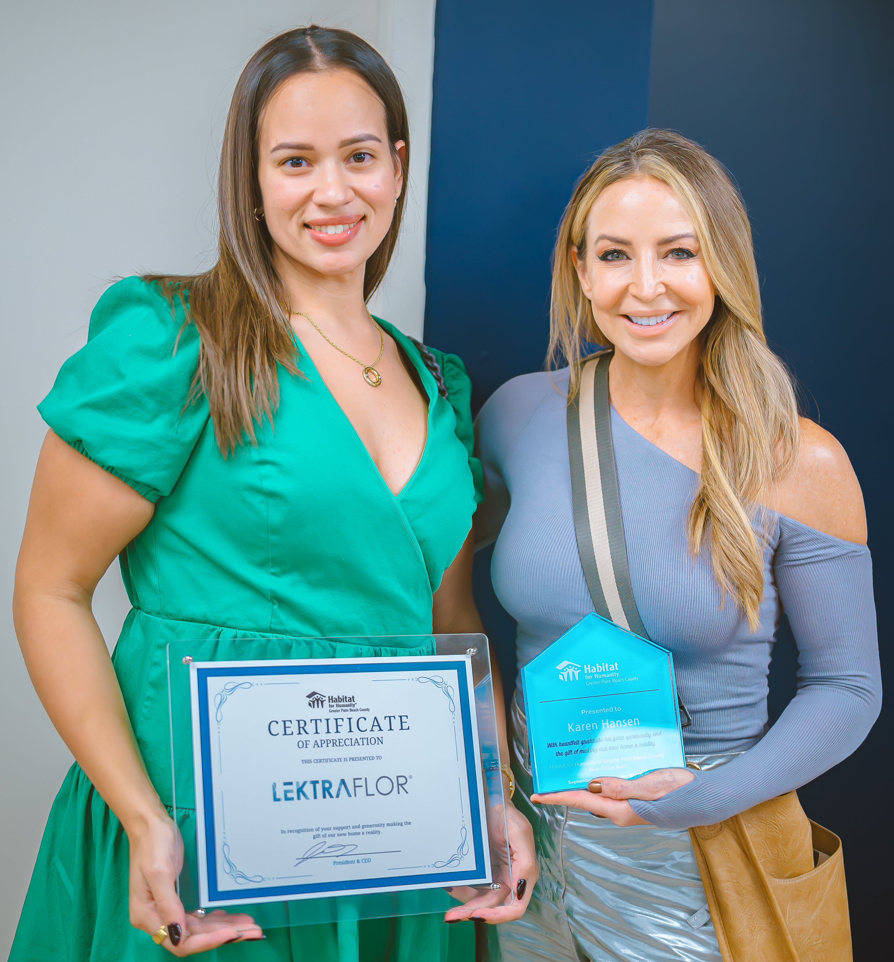 Amanda Botello and Karen Hansen