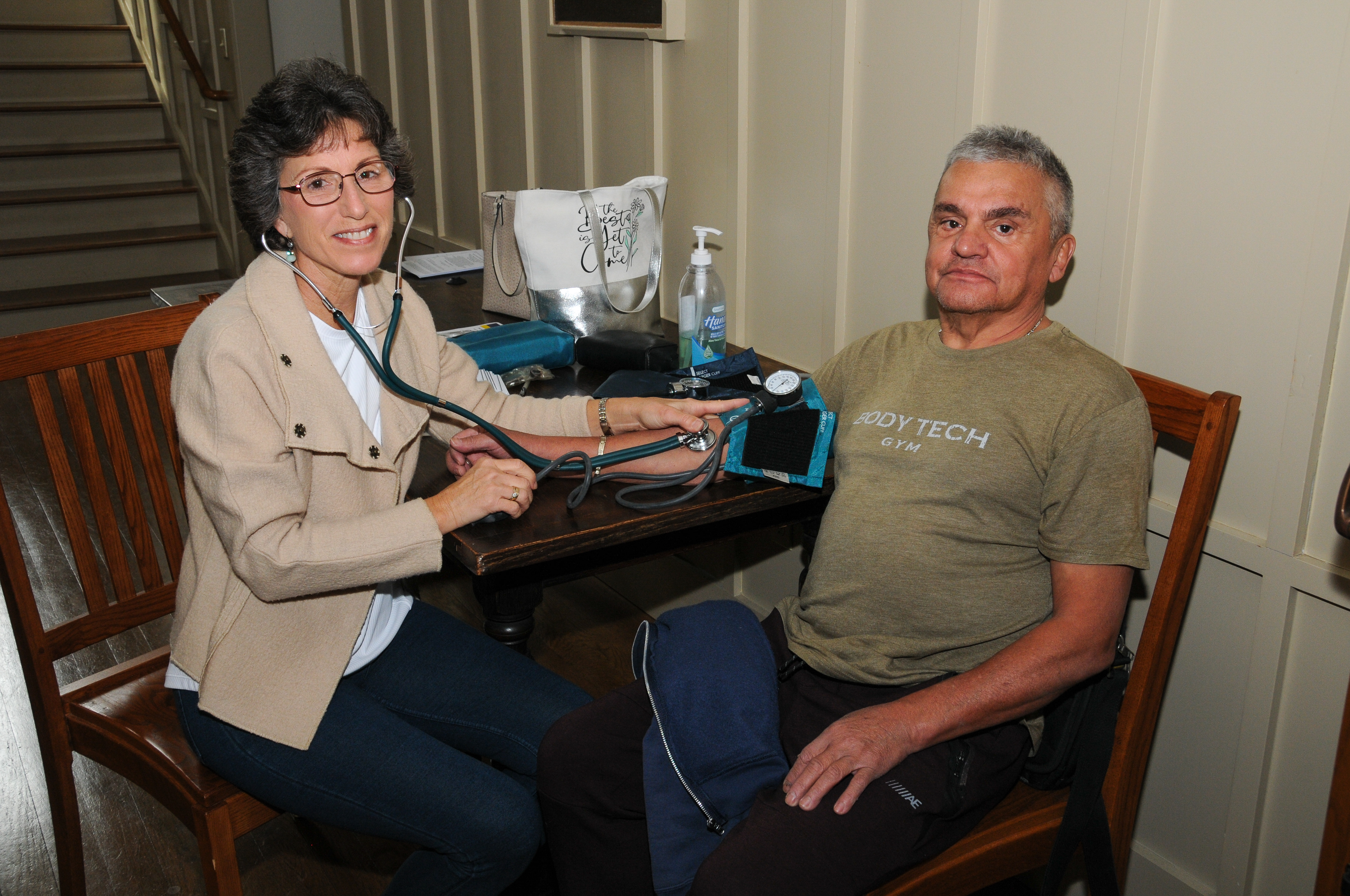 Anne Scharfenberg, R. N., Luis Carvajal