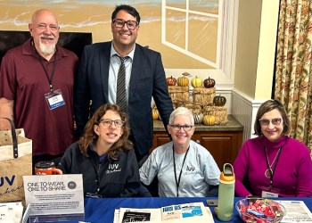 Council member Michael Iasilli, Heather Damon, Jenna Carballo, Jose Carballo, Vasso Lazanas