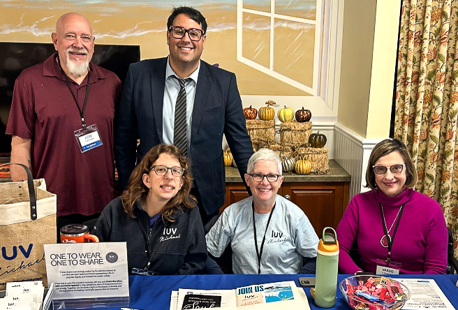 Council member Michael Iasilli, Heather Damon, Jenna Carballo, Jose Carballo, Vasso Lazanas