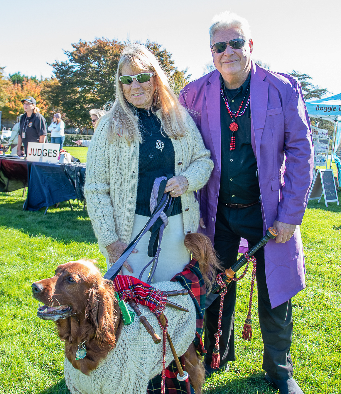 Ellen and Brian Eisenhauer with Riley