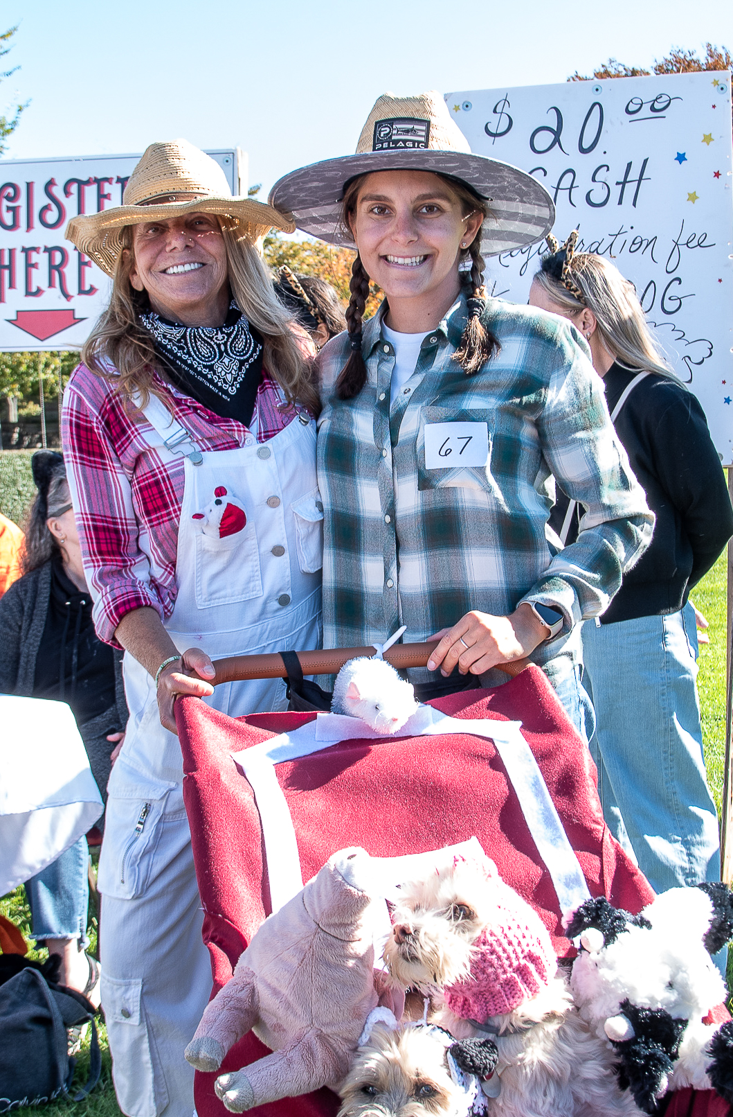 Farmers Emma and Lisa Schenker
