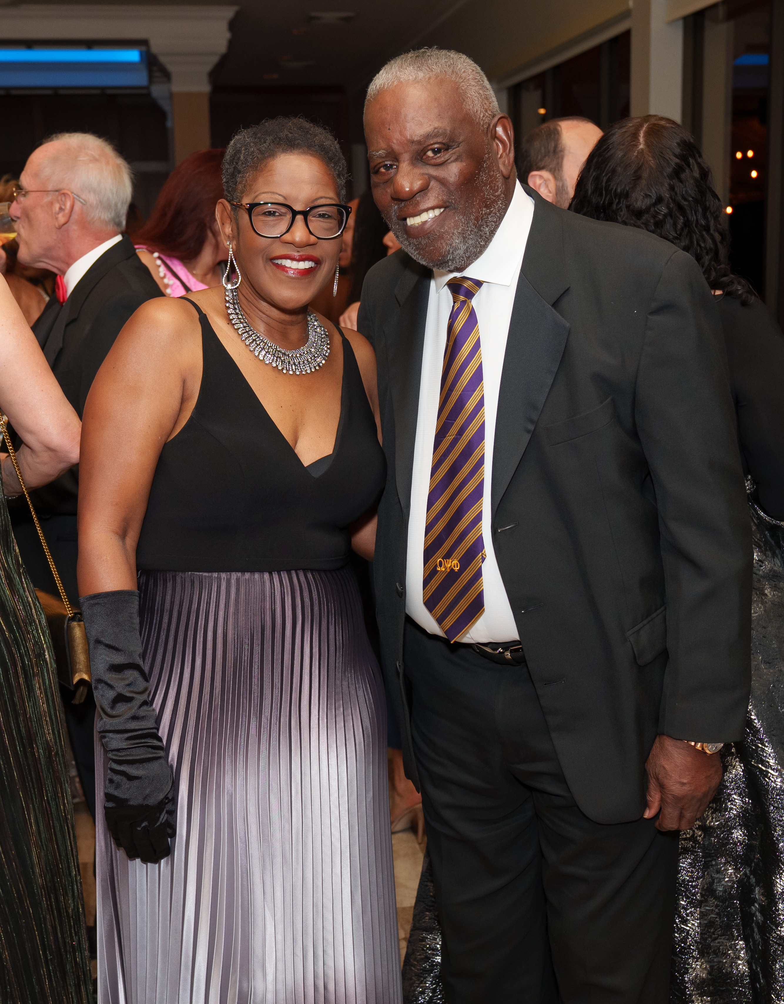 Faye Johnson and Frank Hayden