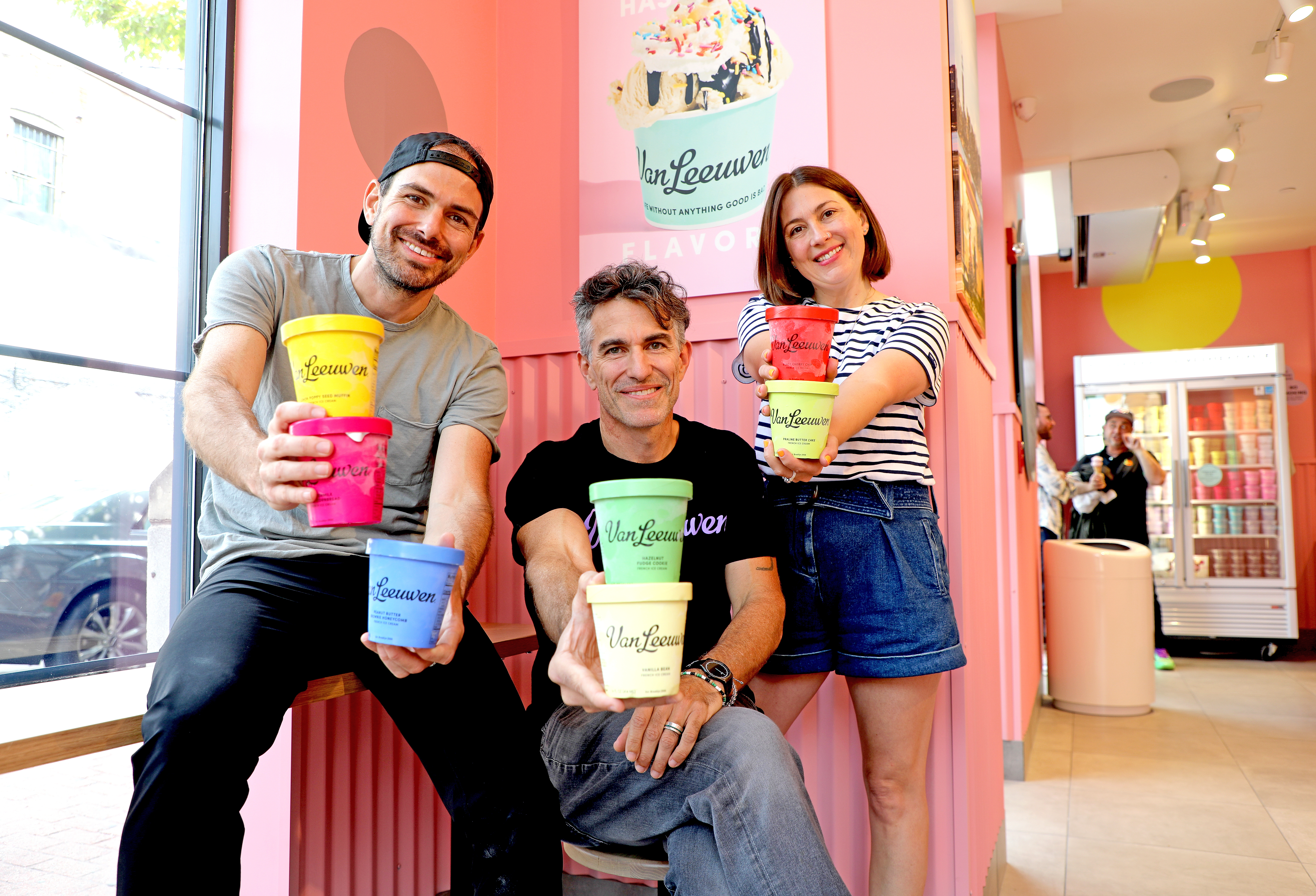 Founders Ben and Pete Van Leeuwen & Laura O'Neill at Adams Morgan DC