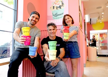 Founders Ben and Pete Van Leeuwen & Laura O'Neill at Adams Morgan DC