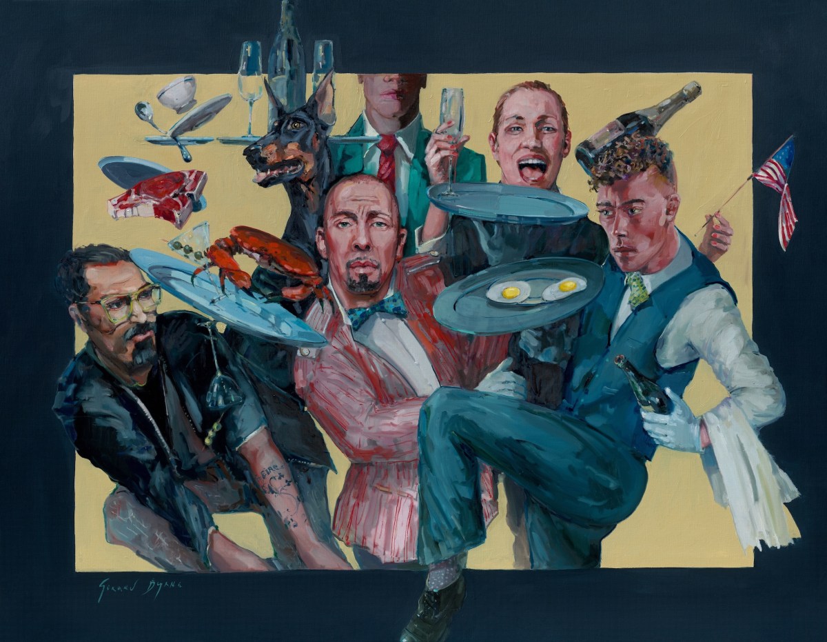 Gerard Byrne "Over Easy," at Slattery Gallery in Southampton