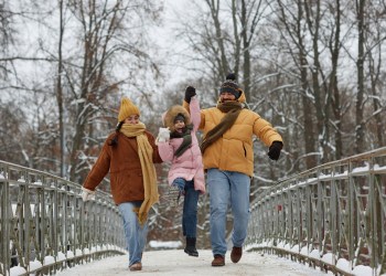 While it's a bit early for snow, it's time to start bundling the family up to go out!