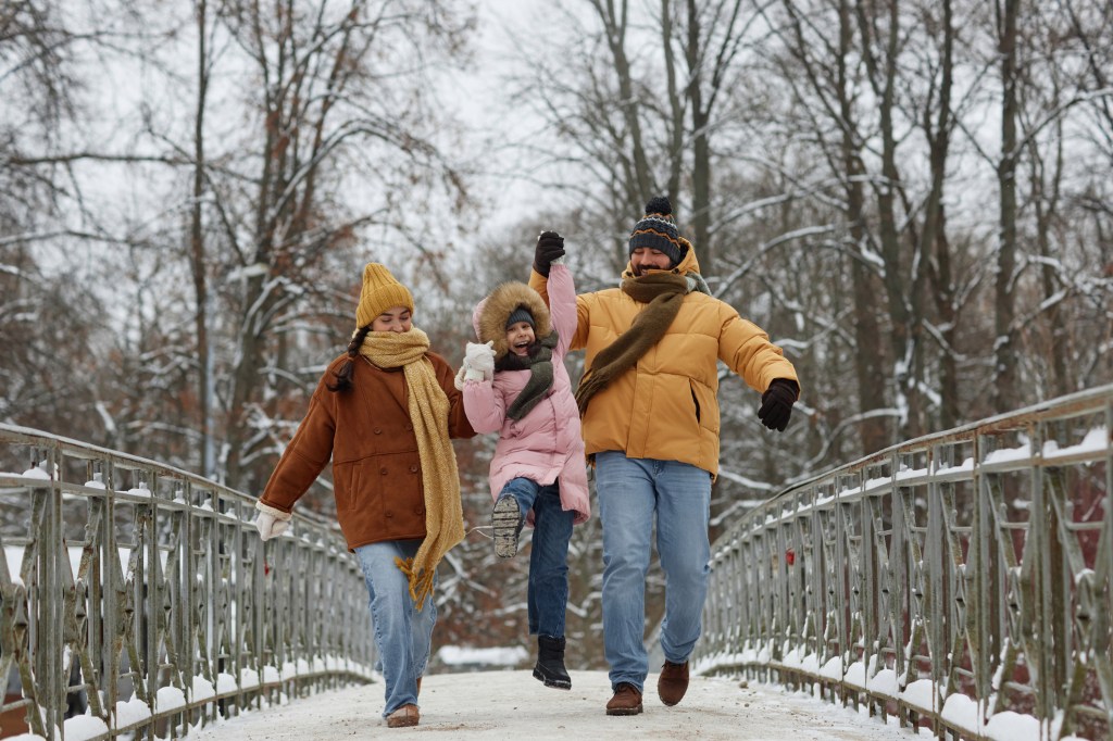 While it's a bit early for snow, it's time to start bundling the family up to go out!