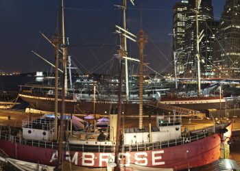 Spending holiday time at South Street Seaport could be a refreshing change of pace.