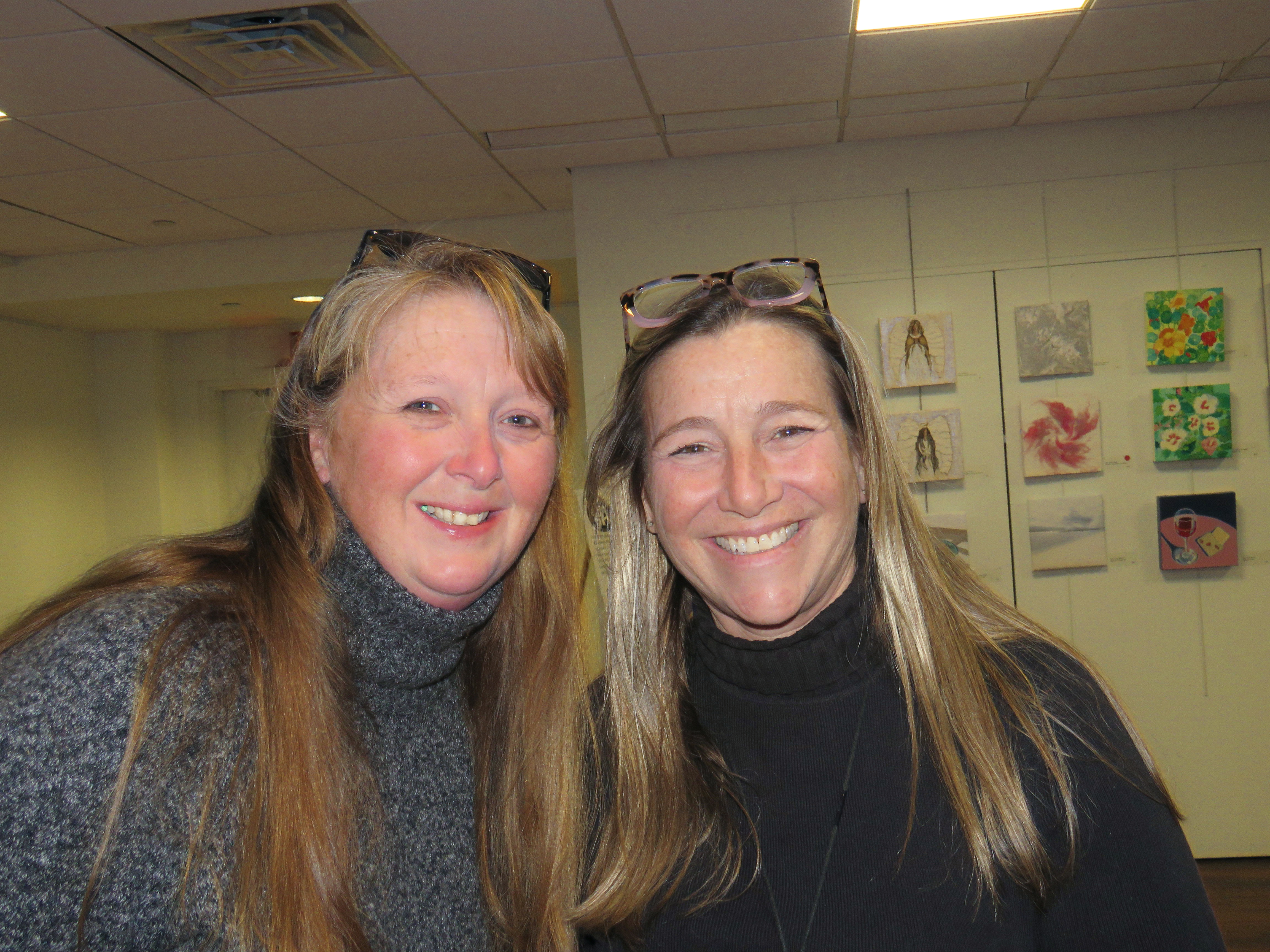 Heidi Wilson and Adrian Drake