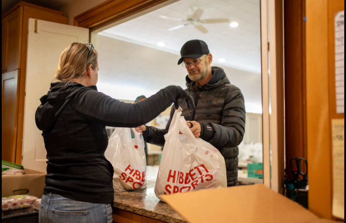 Amber Waves Farm's recent first nights soup distribution at the Springs Food Pantry (Amber Waves Farm)