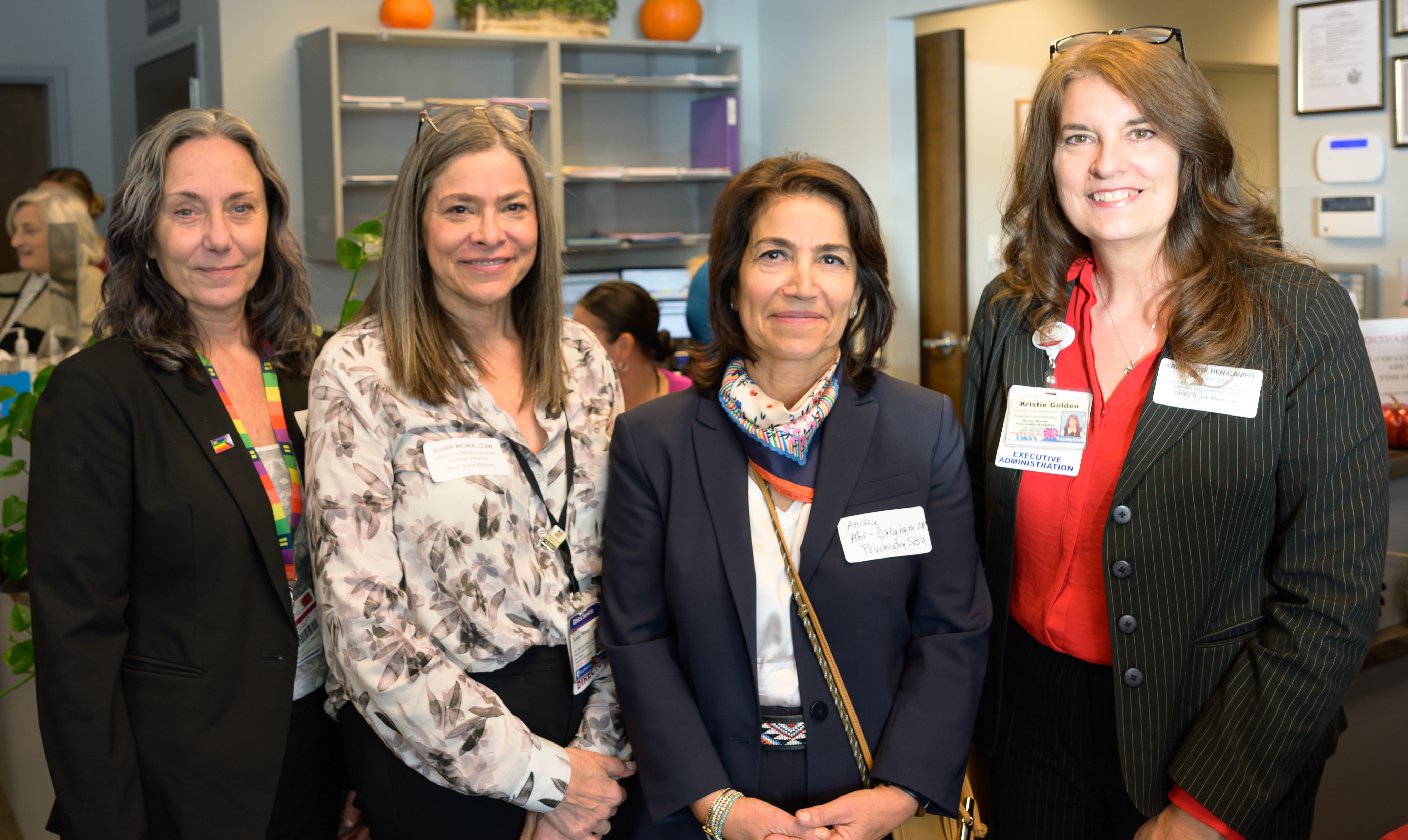 Janet Jackowski, Susan Wilner, Anissaabi Dargham, Kristie Golden