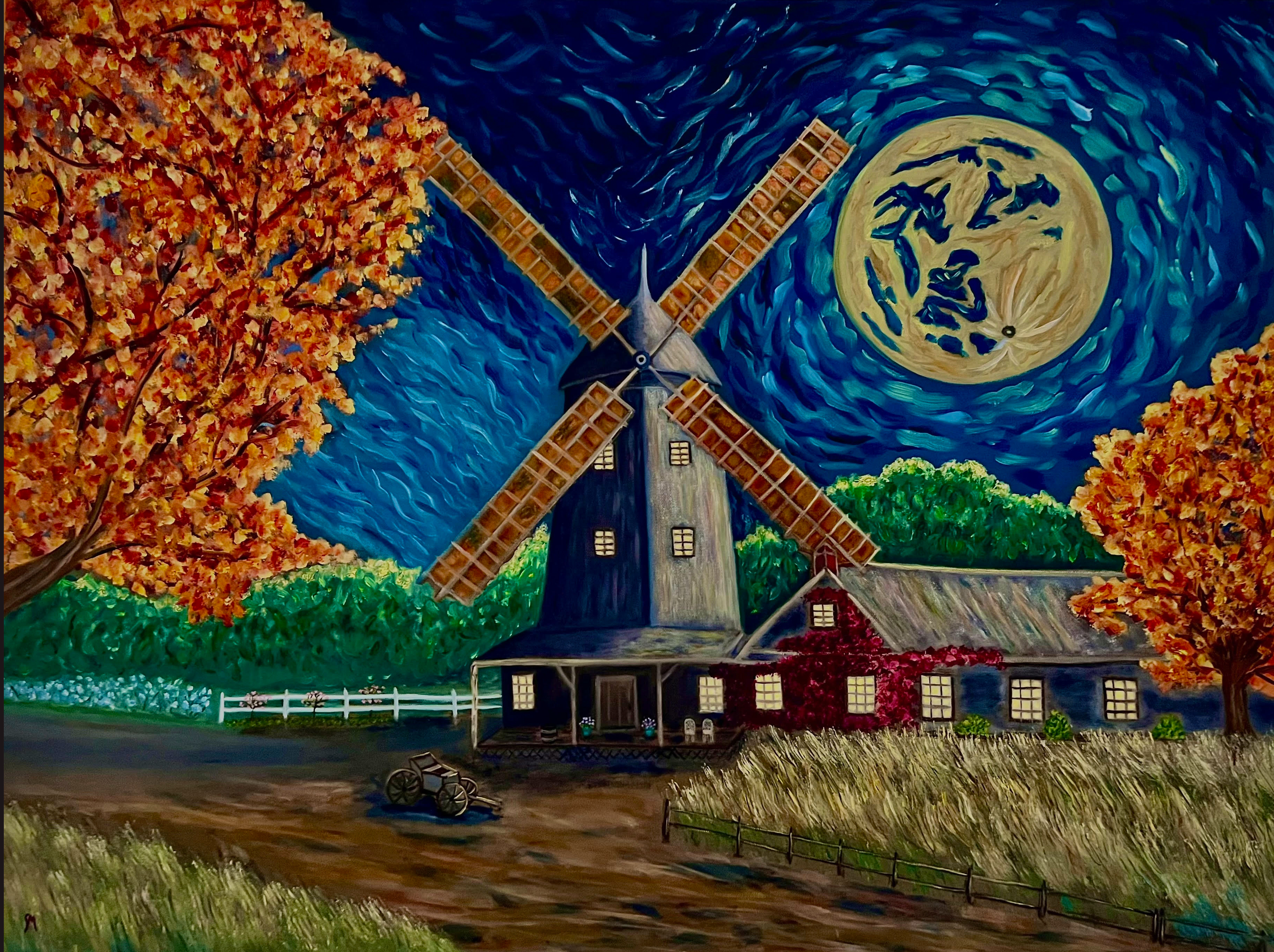 "Whimsical Hamptons Mill" by John Melillo