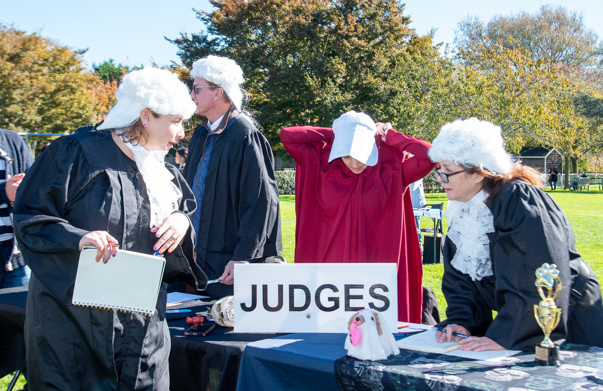 Judges at work