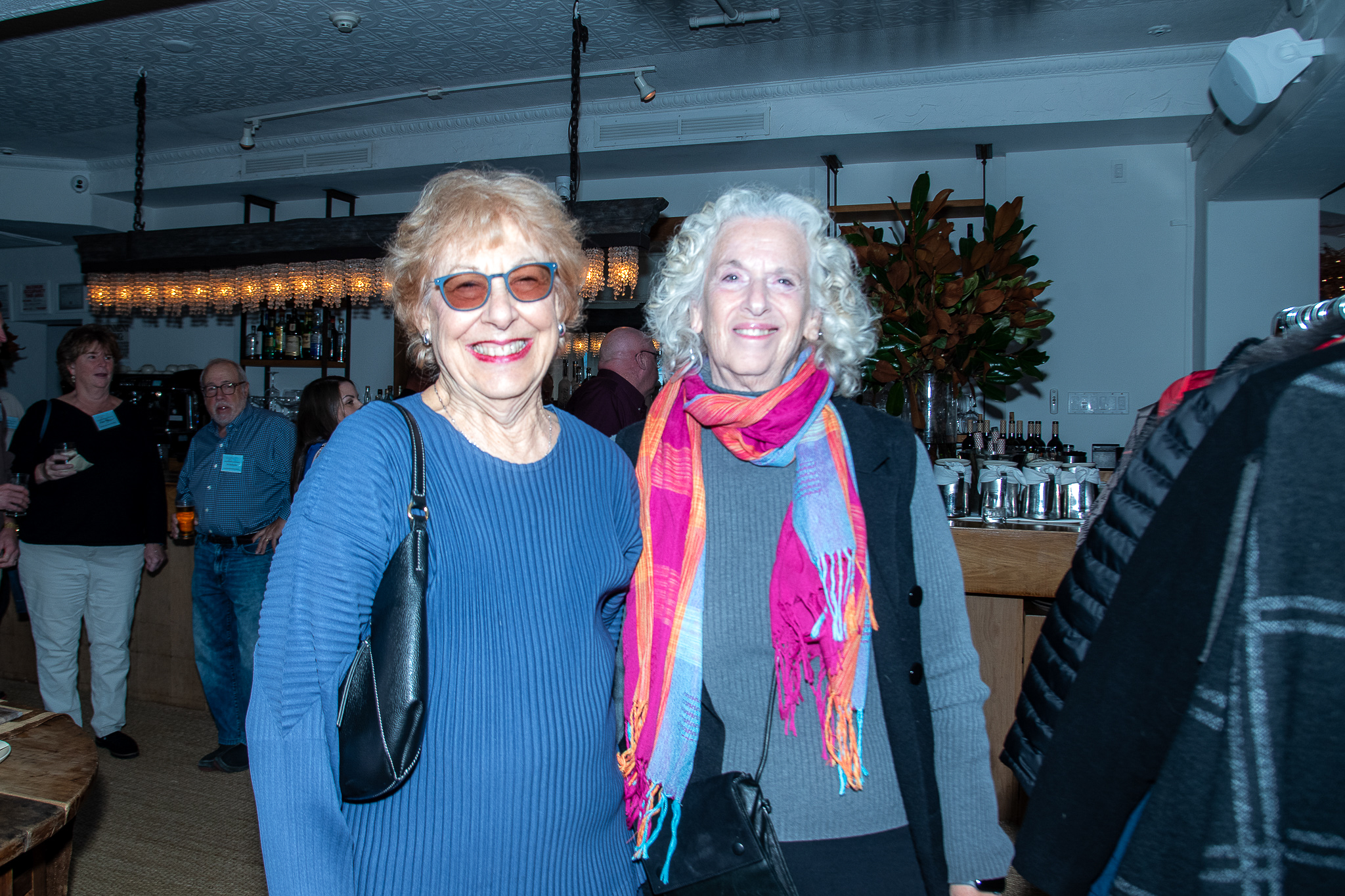 Leslie Hillel and Debra Simon