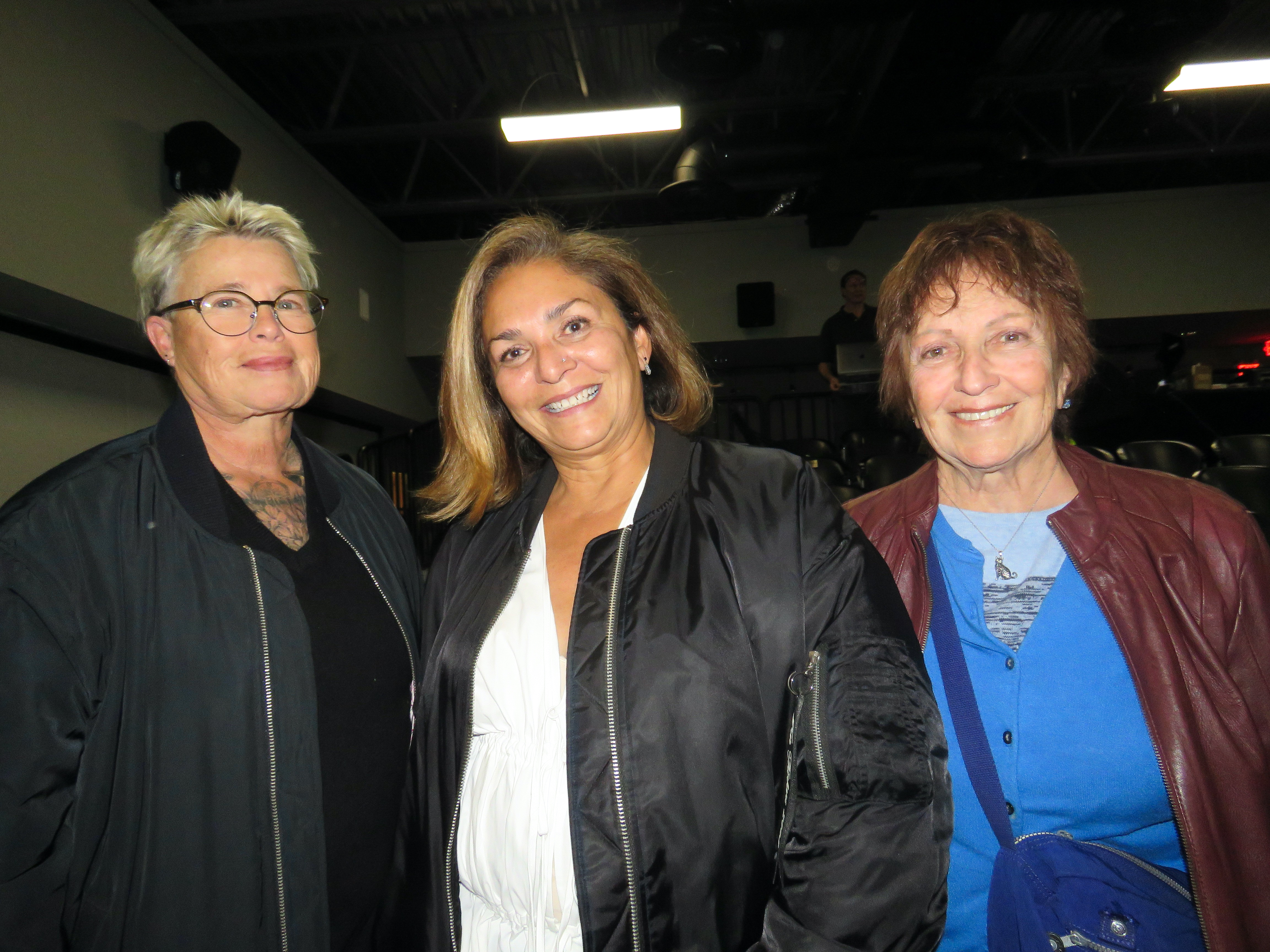 Linda Foley, Willie Nieves and Rosella Pellegrino