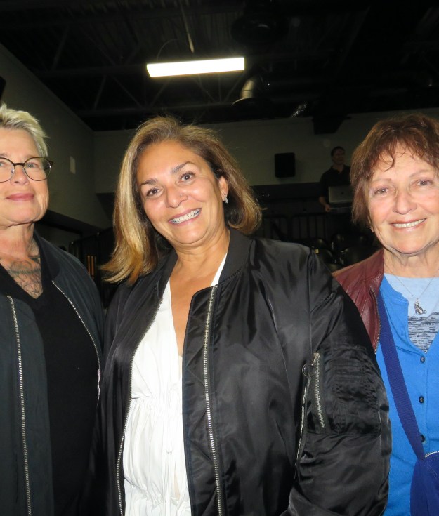 Linda Foley, Willie Nieves and Rosella Pellegrino