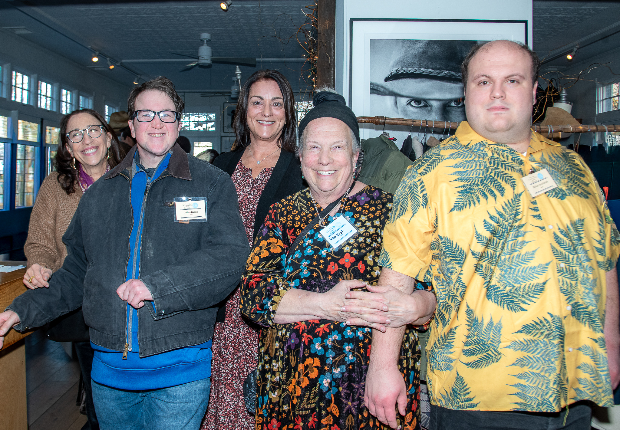 Marjorie Mailman, Julian Garcia, Kristin Burke, Lisa Zust, Robert Broderick