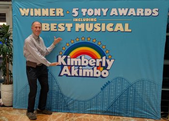 Eli Marcus at the Kravis Center's production of Kimberly Akimbo