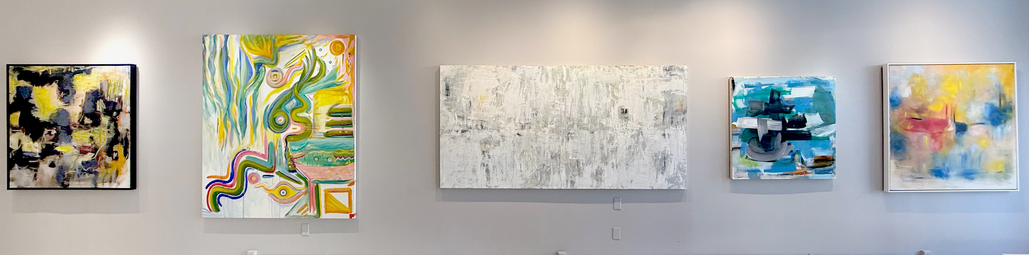 Paintings by Mariah Keolani Dempsey, Zoë Pennebaker Breen