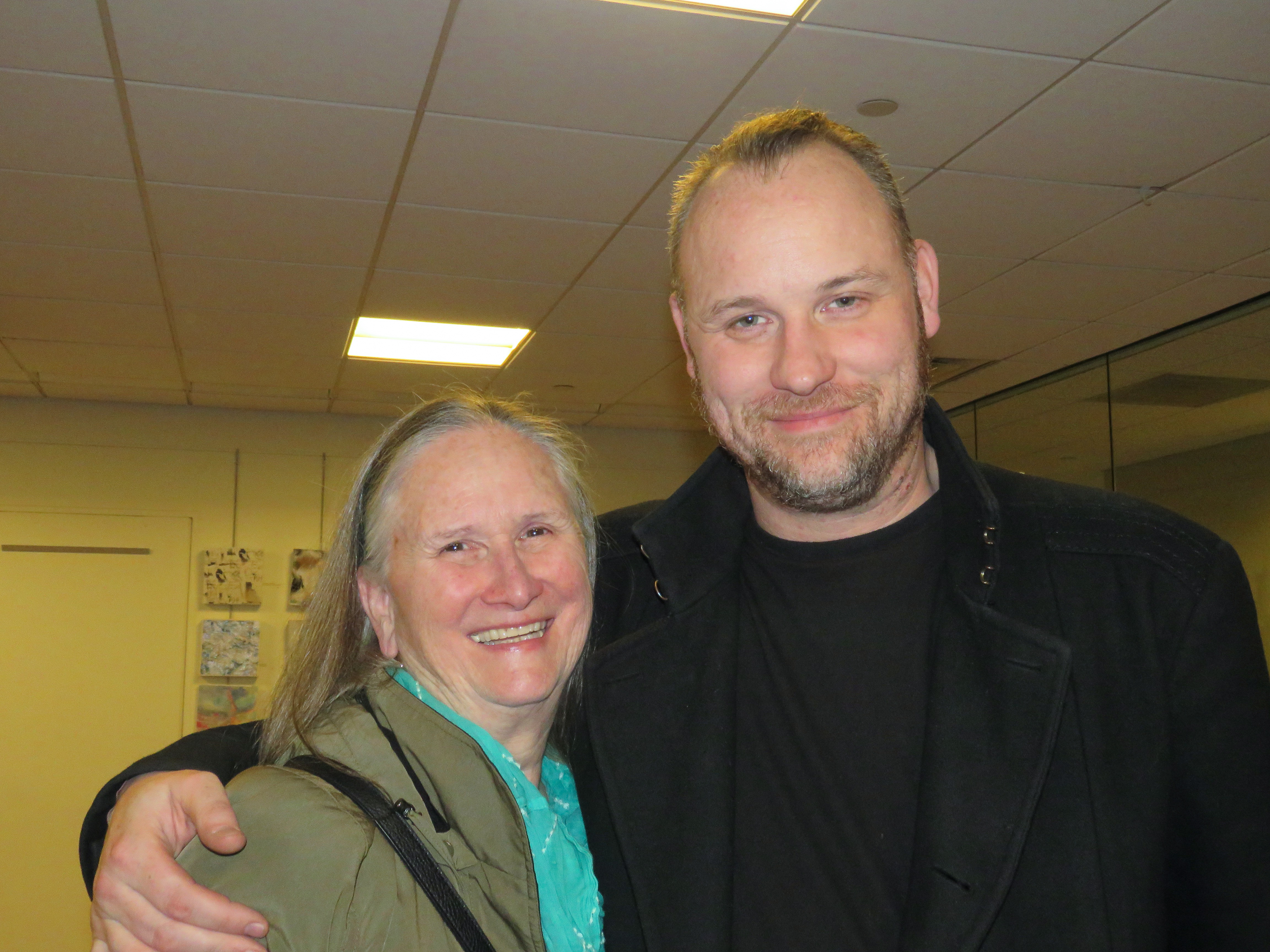 Rhodi Winchell and her son MC and Comedien Joe Winchell