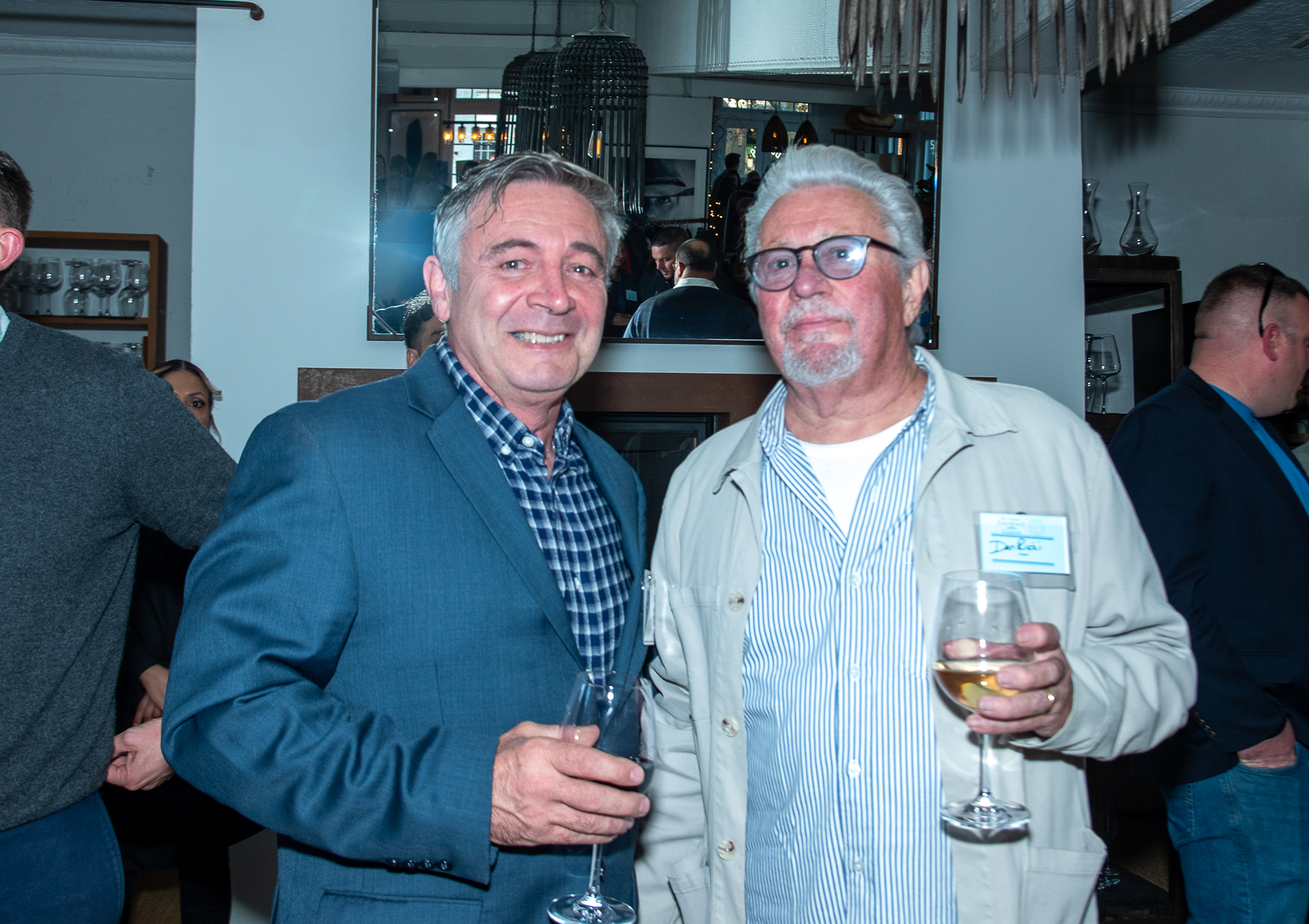 Sag Harbor Mayor Tom Gardella, Dan Rizzie