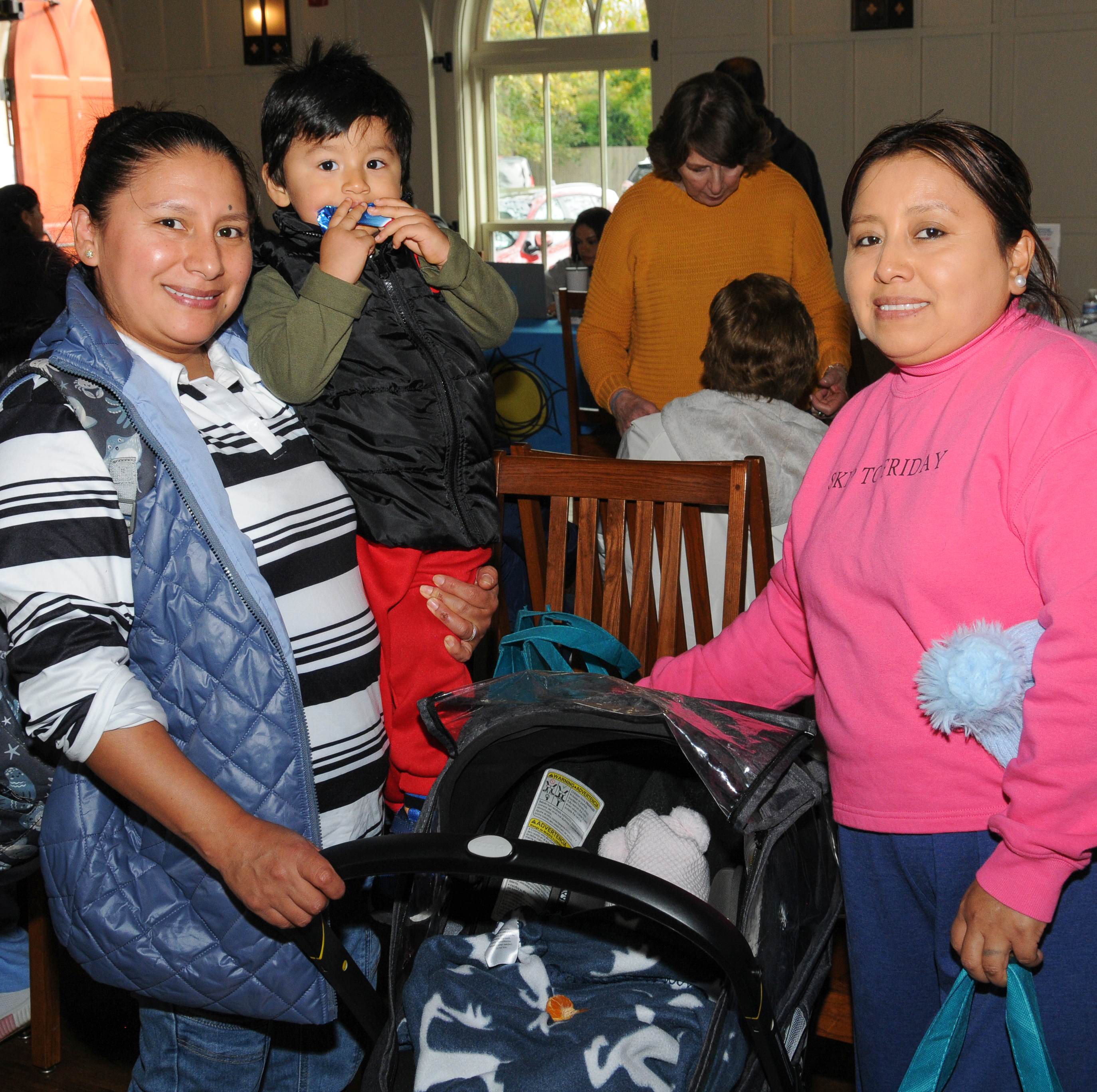 Silvia and Lourdes Barrera, Dante and Bianca Villarraga