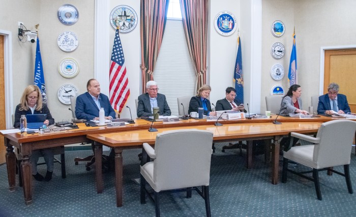 Southampton Town Board - Rick Martel, Bill Pell, Supervisor Maria Moore, Michael Iasilli, Cynthia McNamara