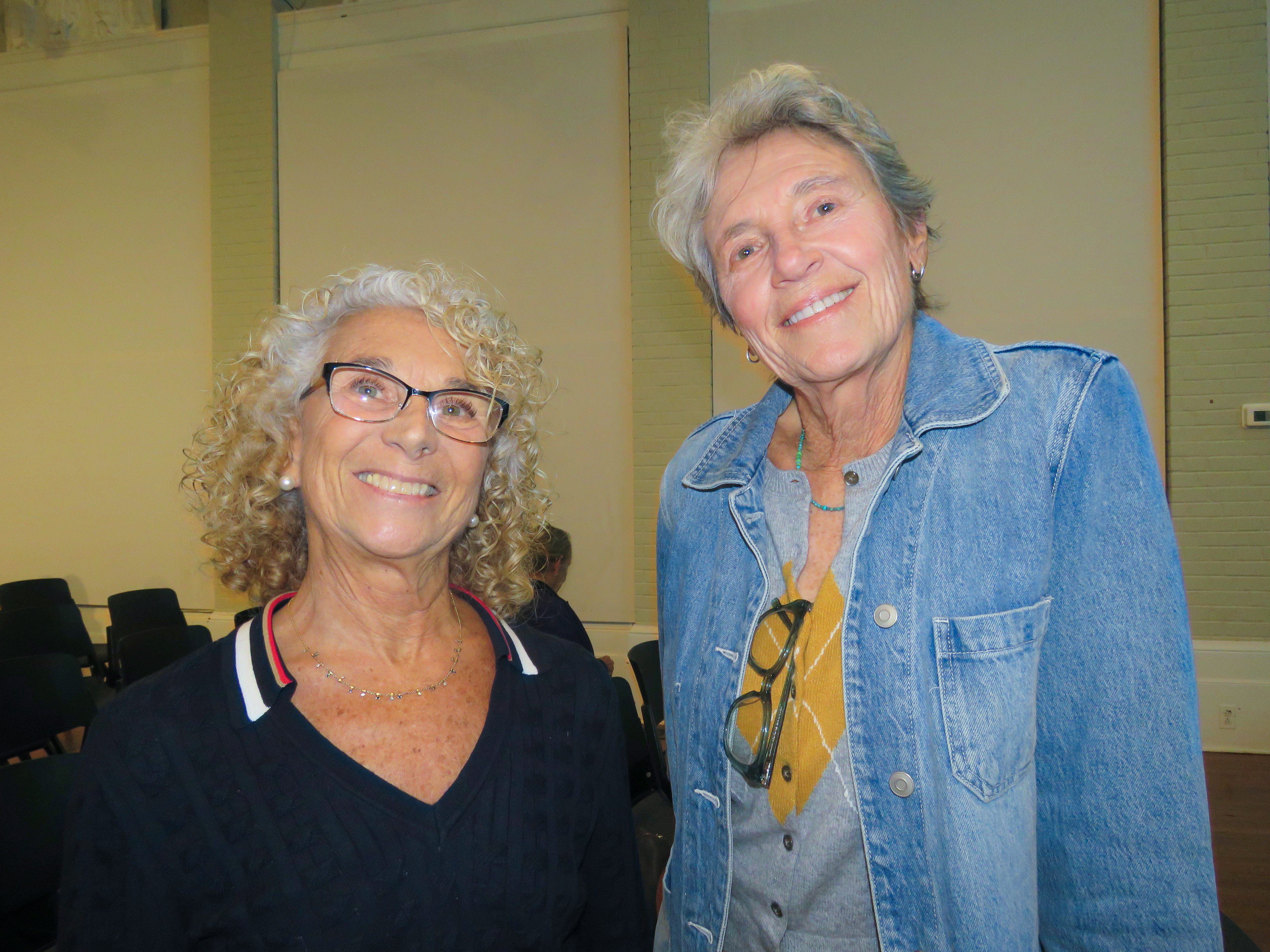 Susan Frankenback Steinke and Pat Sanders