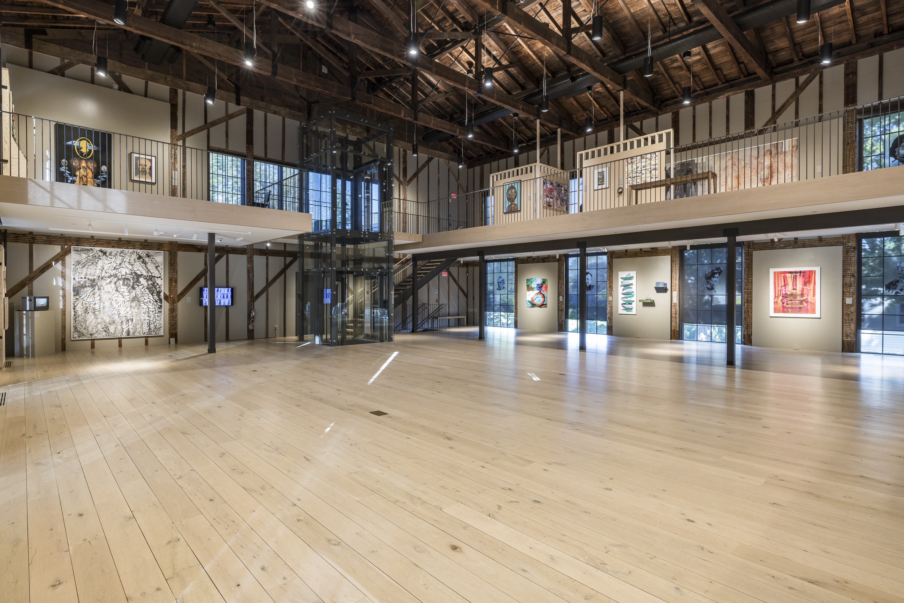 Installation of Here & There: The First Churchennial at The Church in Sag Harbor