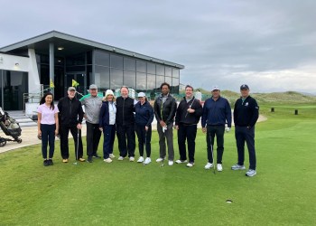 Golf journalists assemble on Ireland