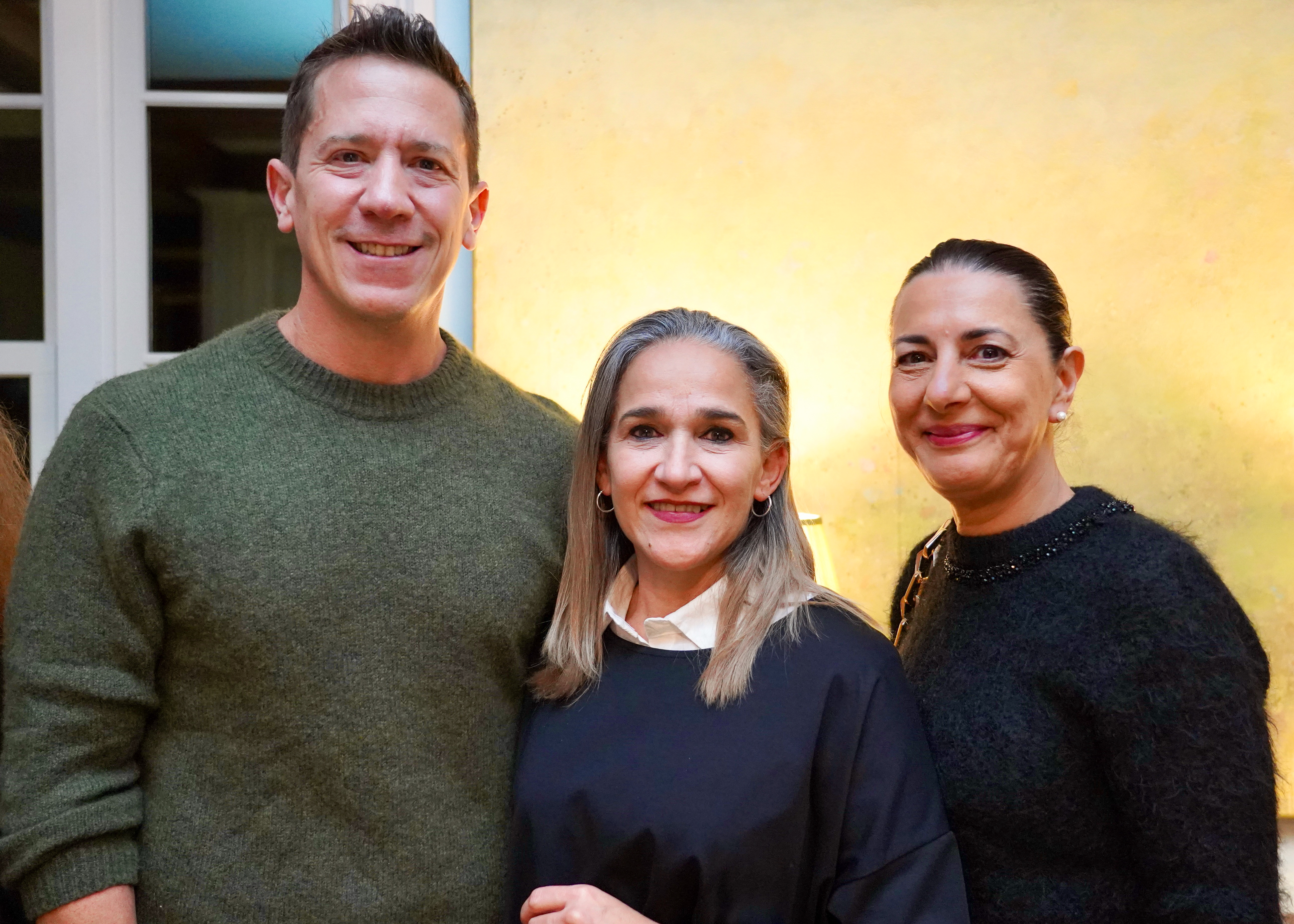 Andres Aluma, Angela Arango & Shiva Bidar