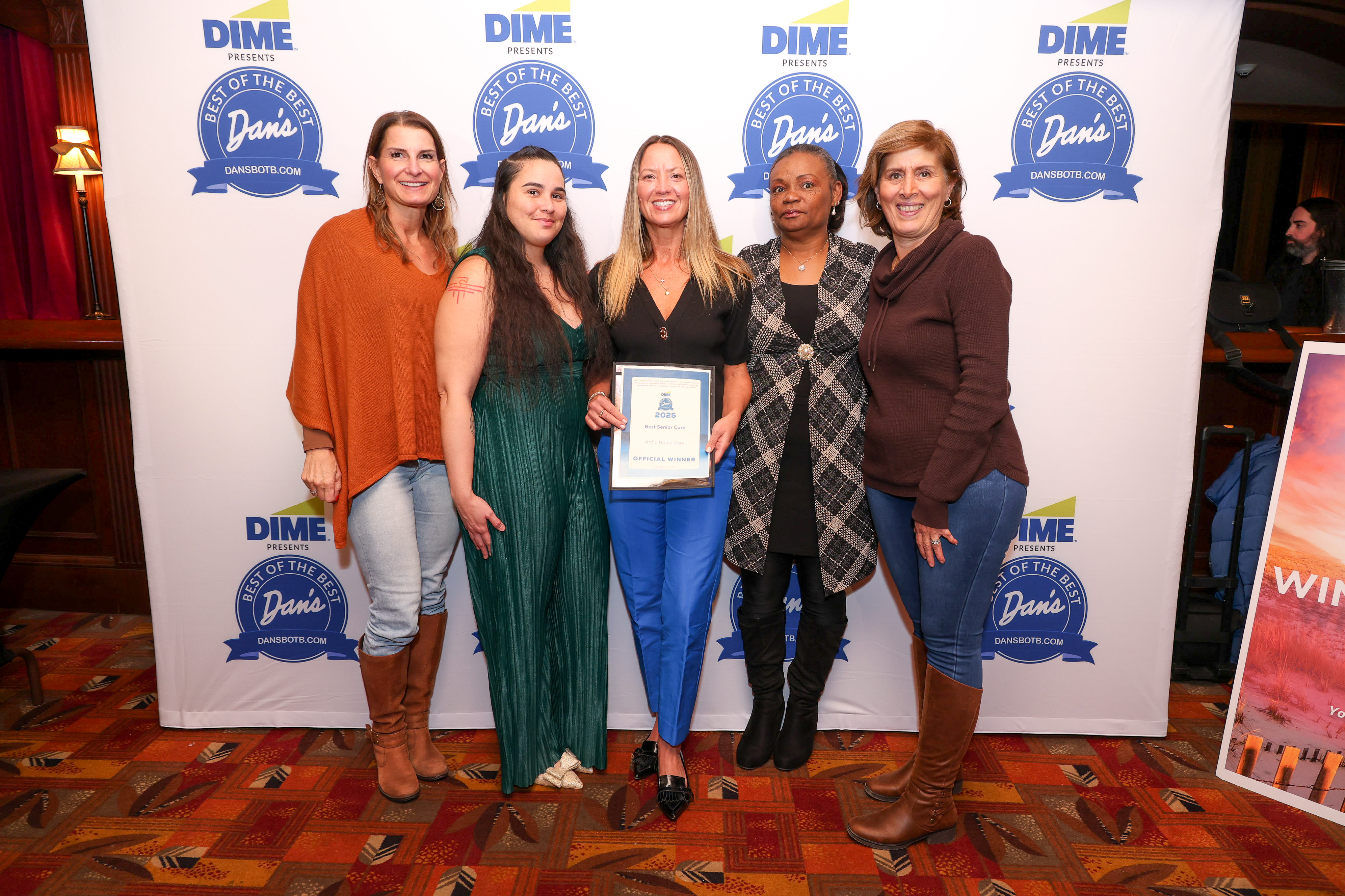 Robyn Prentiss, Melissa Allan, Beth McNeill, Glenda Norales, Elaine Miller
