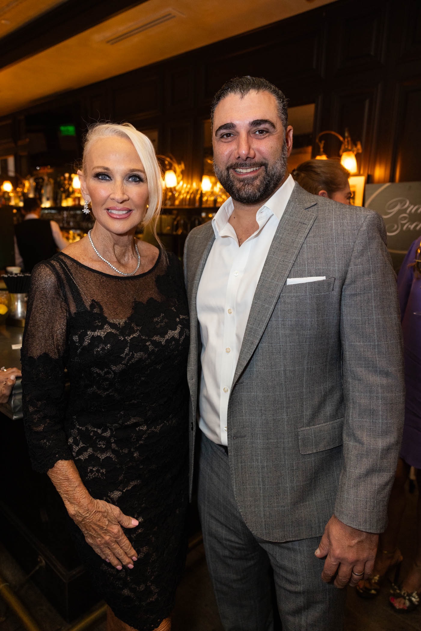 Barbara Gilbert and Taniel Koushakjian
